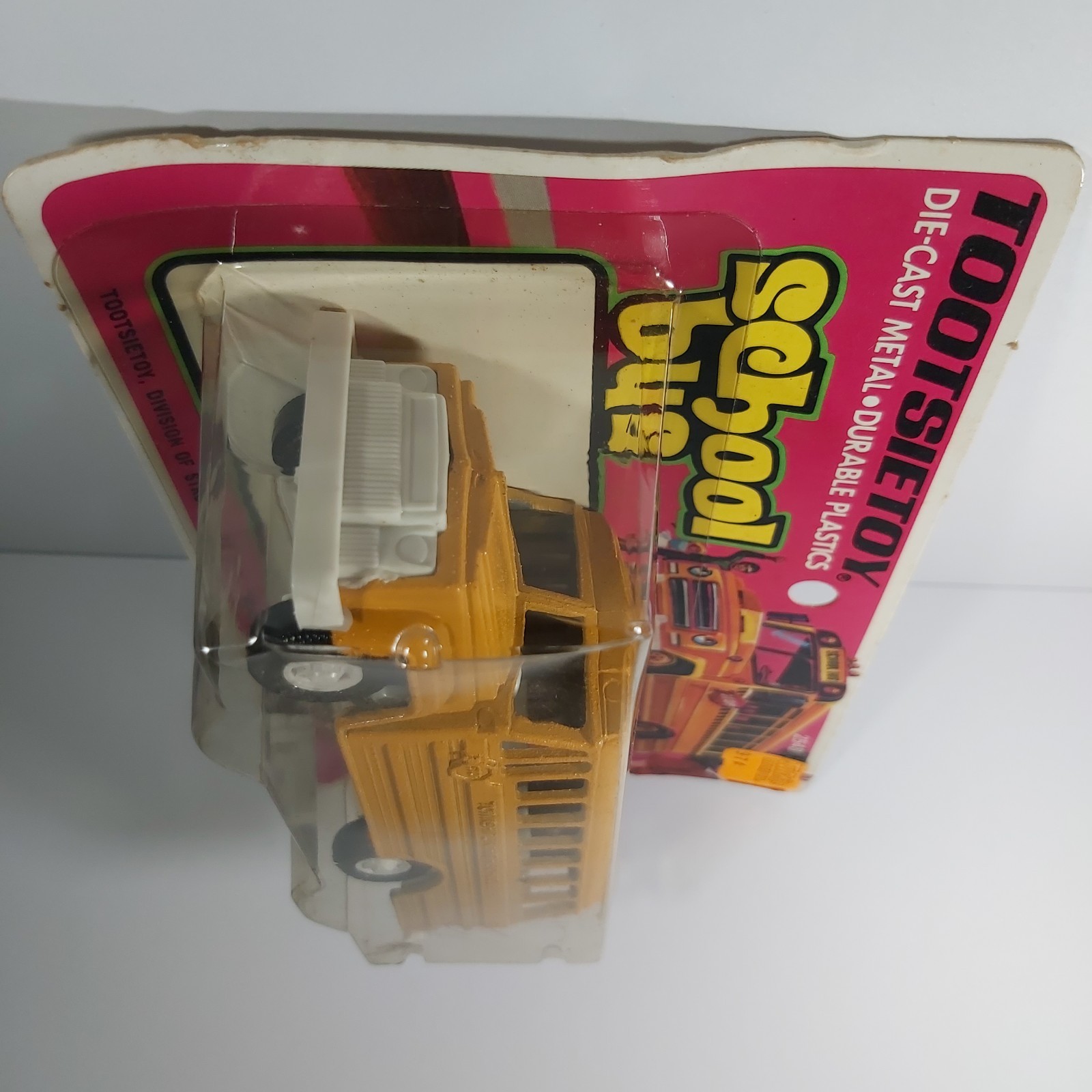 Tootsietoy Yellow School Bus die-cast metal