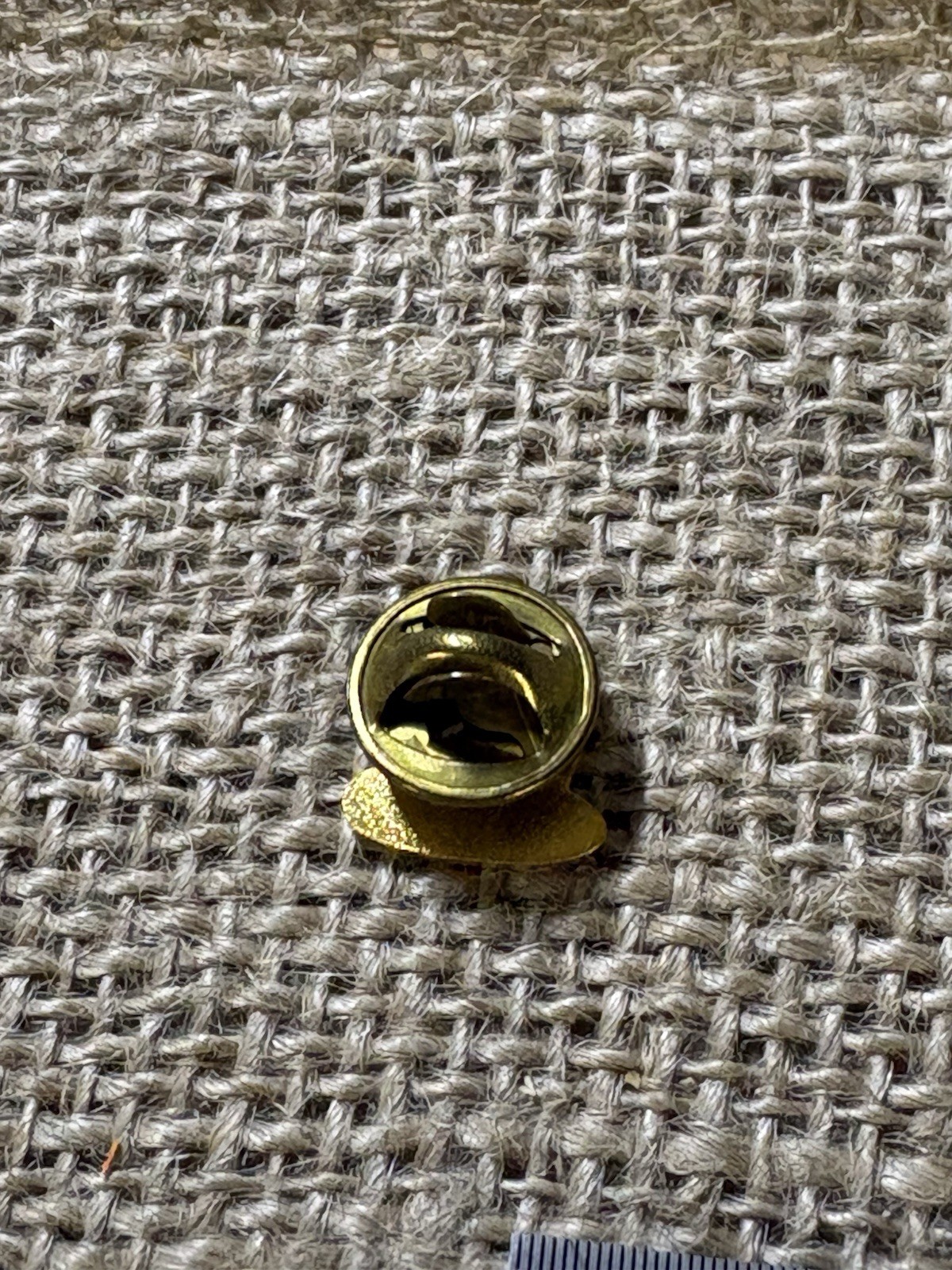 OC Transpo TOP HAT Ottawa Public Transportation Gold Tone Lapel Pin ***READ