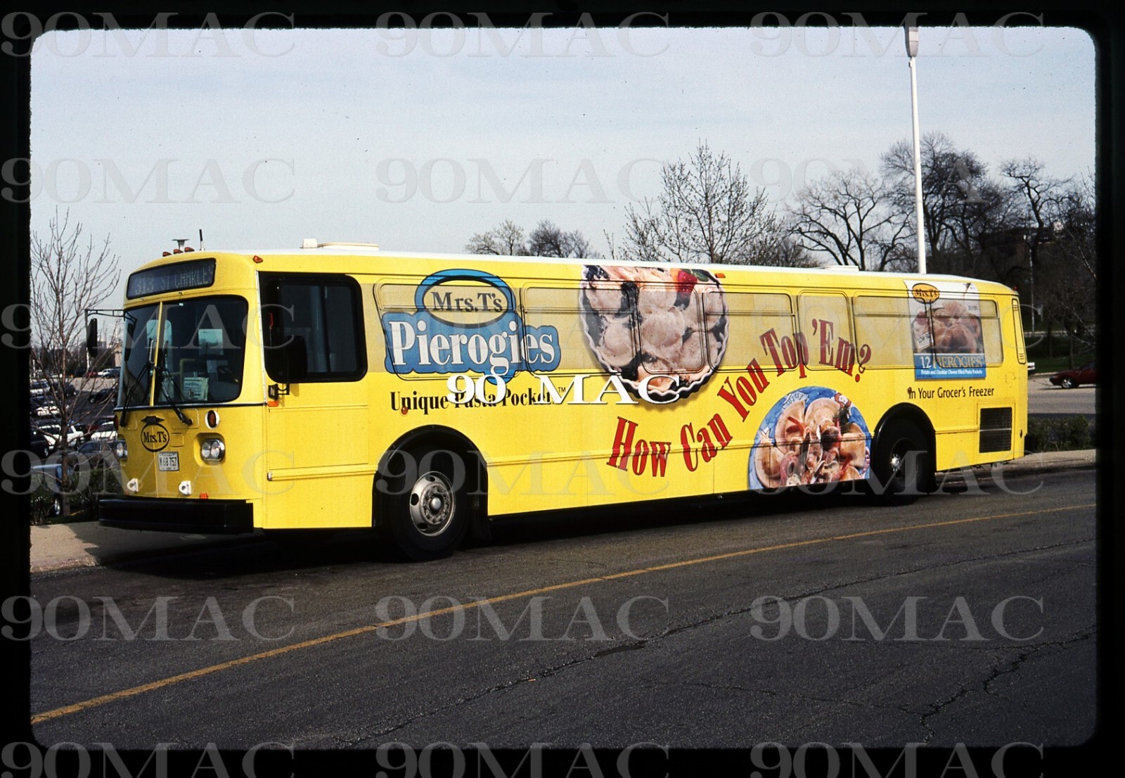 PACE. ORION BUS #8757. Lombard (IL). Original Slide 1998.