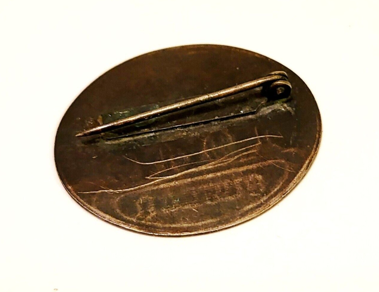 Vintage Chauffeur License Pins Ohio 1949 and New York 1928 2pc