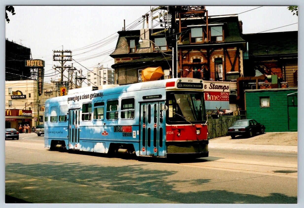 TTC Streetcar #9134, OPG Wrap, King Street at Queen Toronto, Fujifilm 4×6 Print