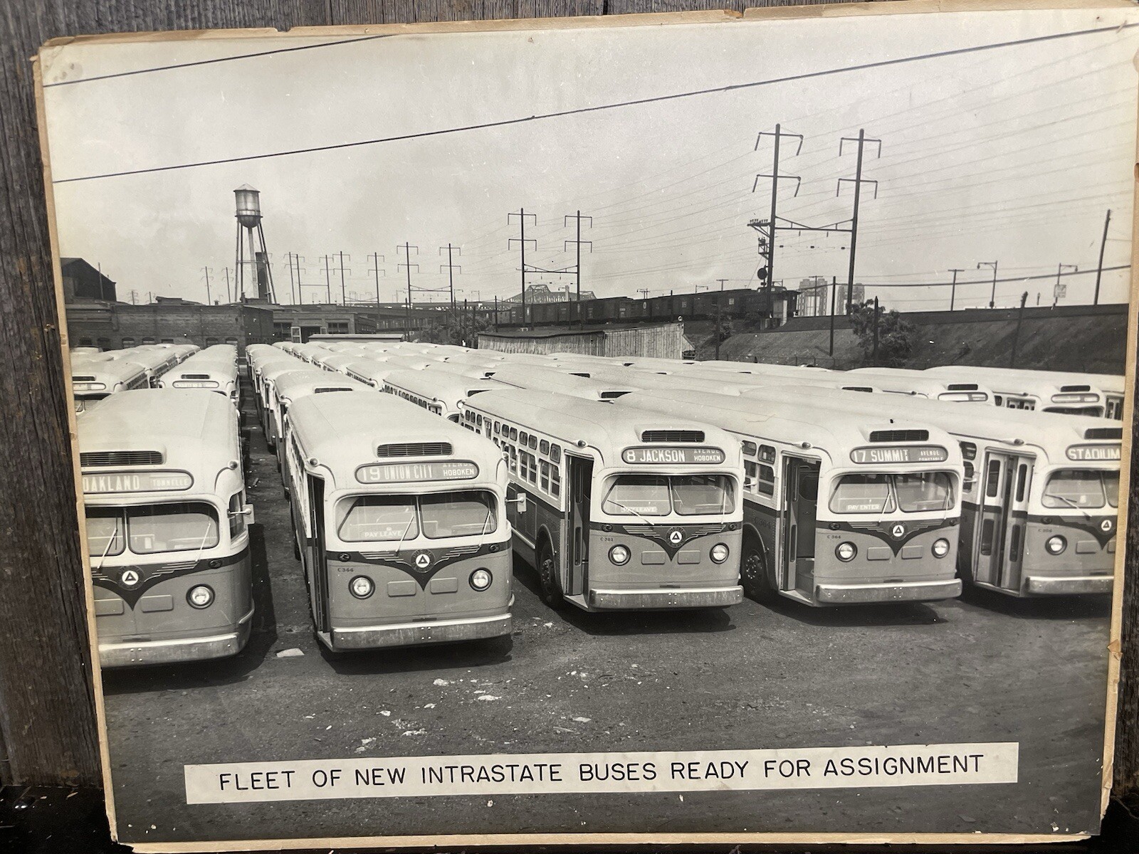 Vintage 1940s New Jersey Bus Driver Training School Promo Large Scale Photo 9/13
