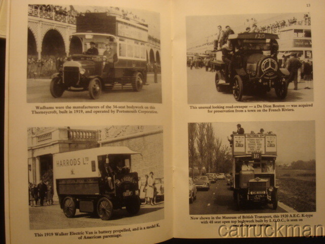 Two British Pamphlets on Historical Vehicles Primarily Buses.