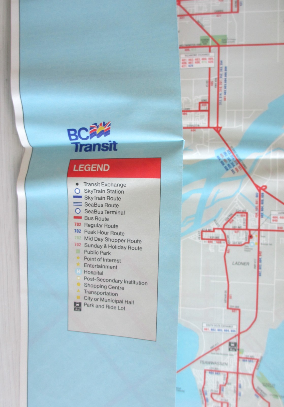Lot of 3 Vintage 1980s Vancouver BC Transit Items Guide Map Brochures Canada