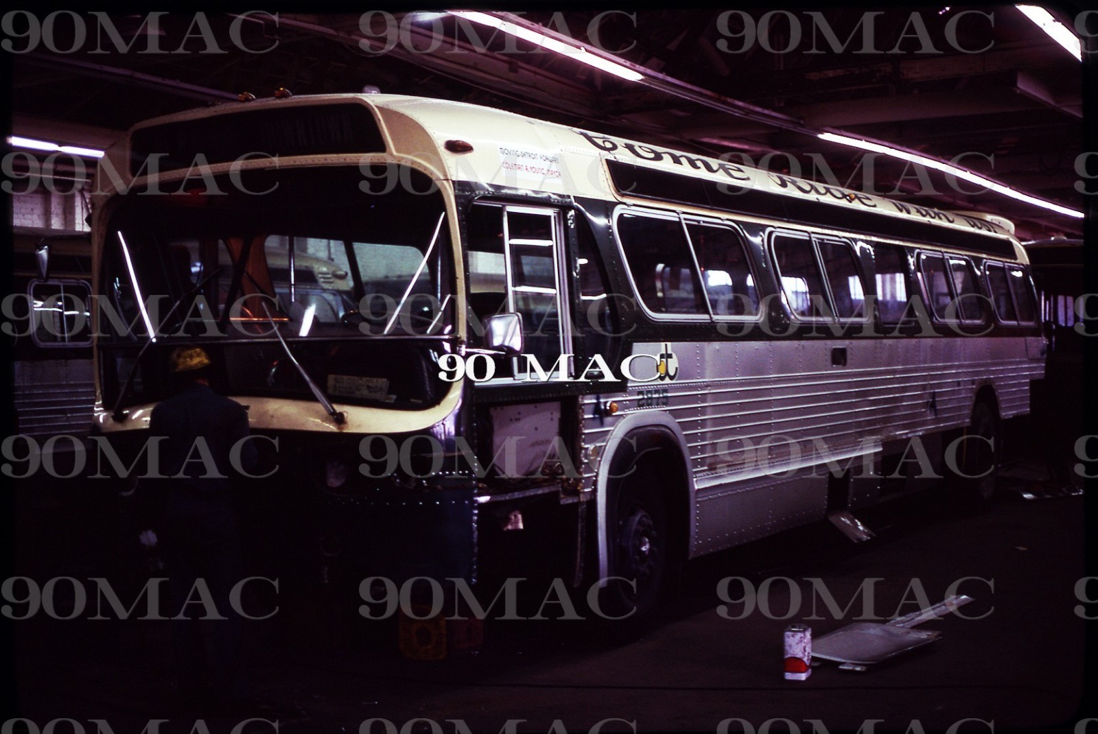 DETROIT TRANSIT-DT. Blitz Bus Rebuild. Chicago (IL). 6 Original Slides 1979.
