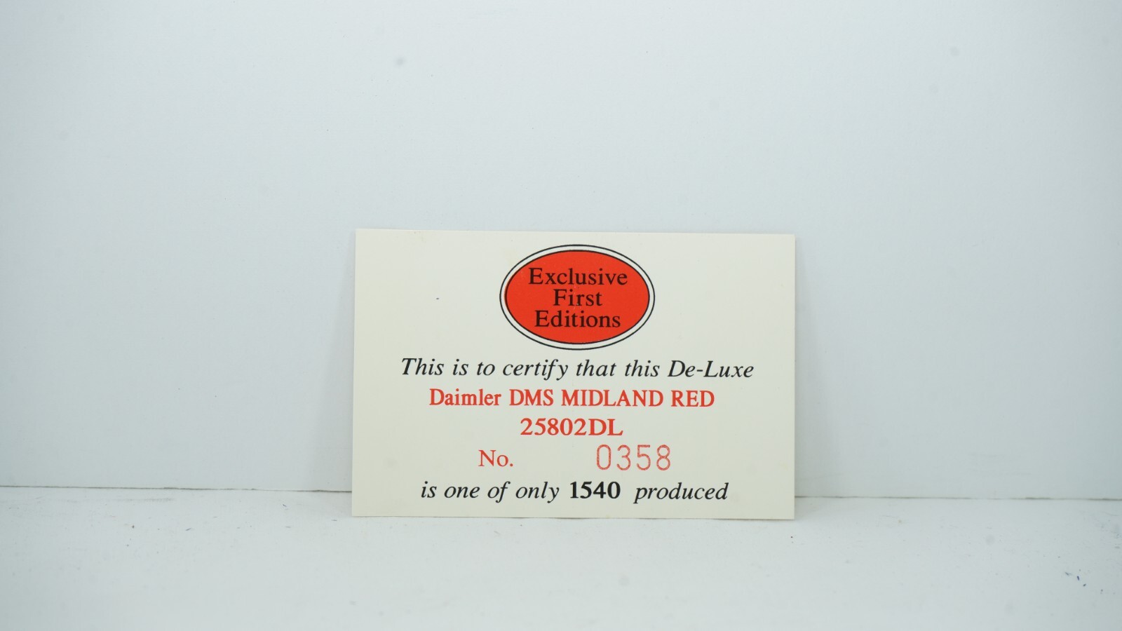 EFE Gilbow De Luxe Series 1/76 Daimler DMS Midland Red D/Deck Bus Itm 25802DL G5