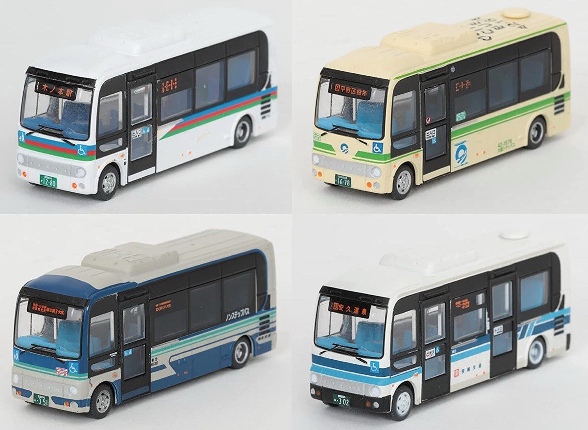 Tomytec The Bus Collection No.29 (12 Buses Randomly Packed) (N scale)