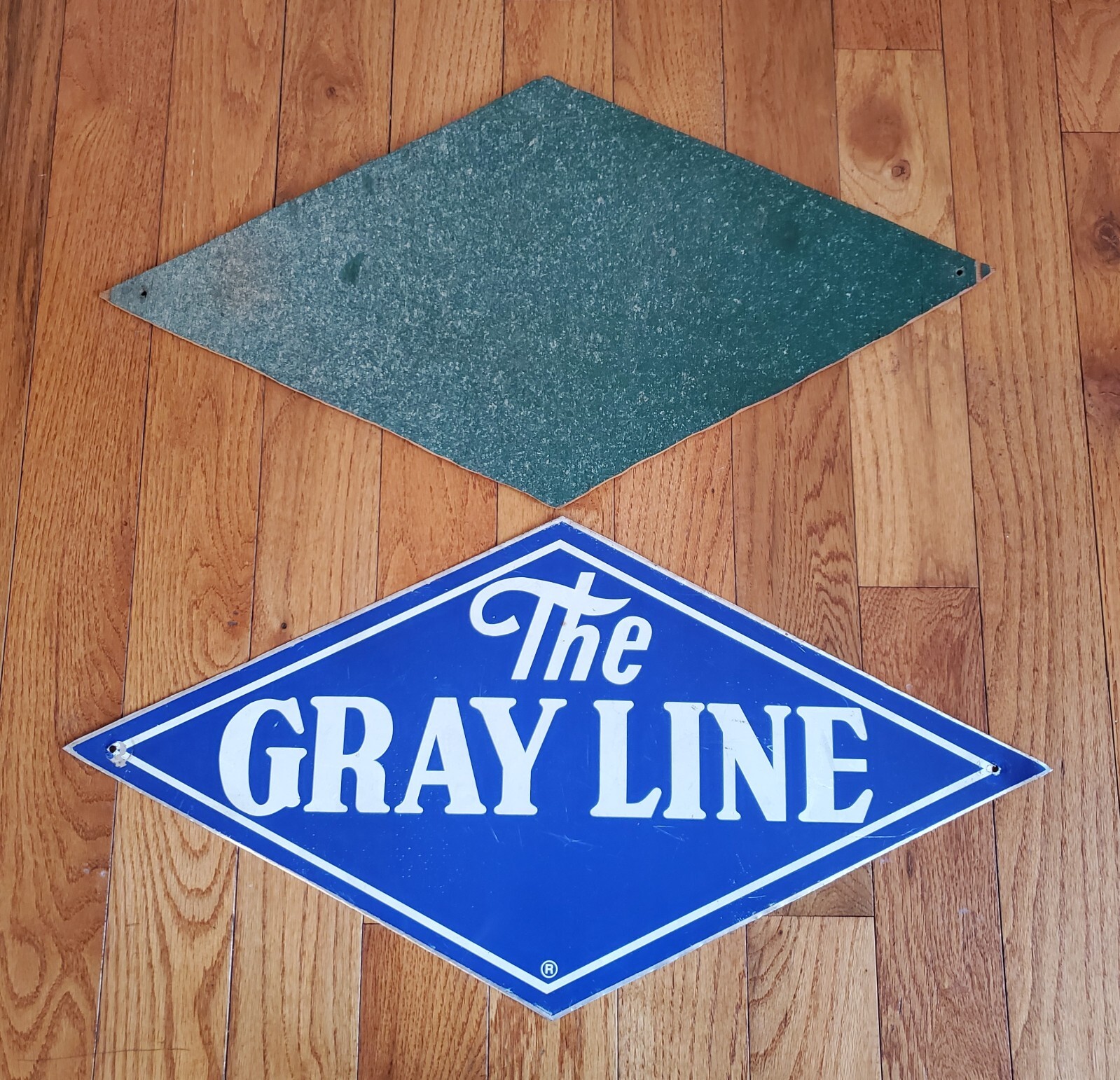 THE GRAY LINE BUS DECAL STICKER SIGN 25.5” X 13”