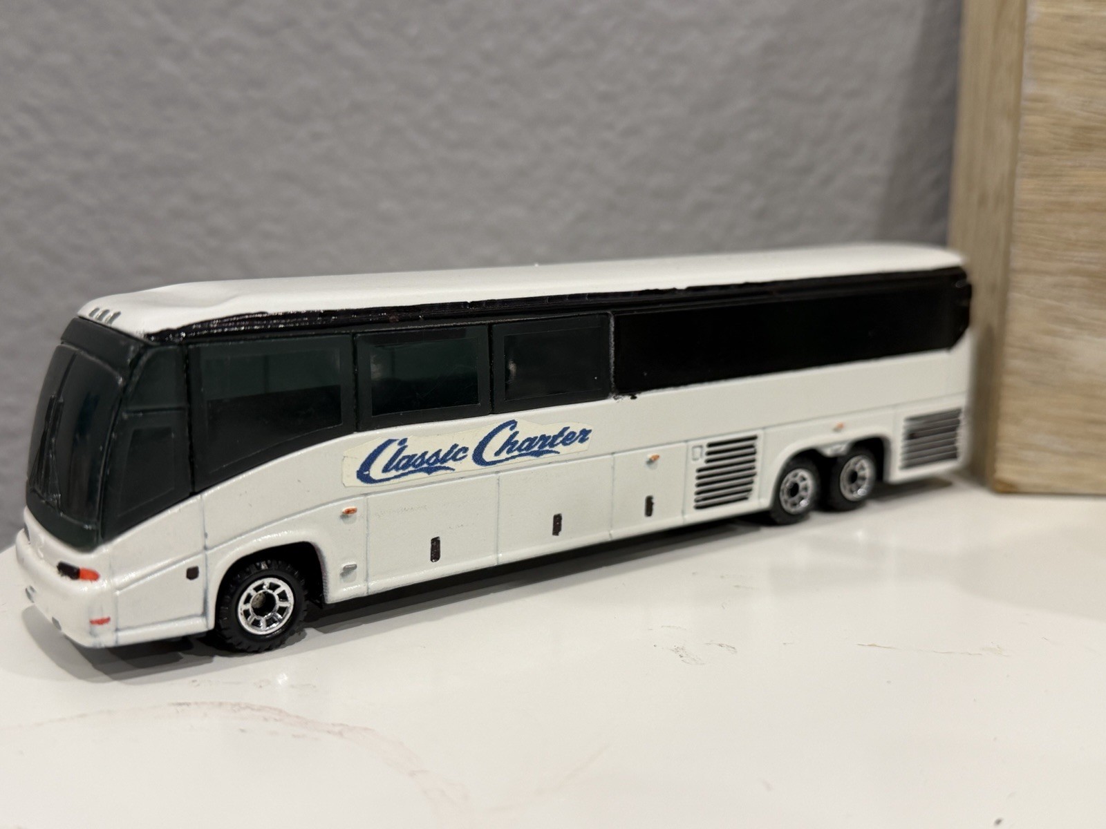 Custom Painted Matchbox MCI Motorcoach 1/64 scale