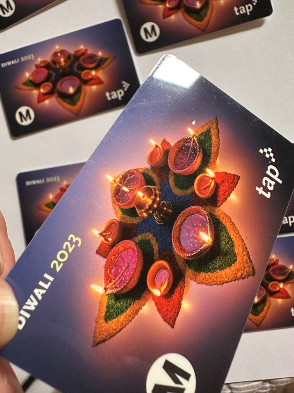 Metro TAP Card Diwali 2023 Bus Subway Transit Limited Edition Not Loadable