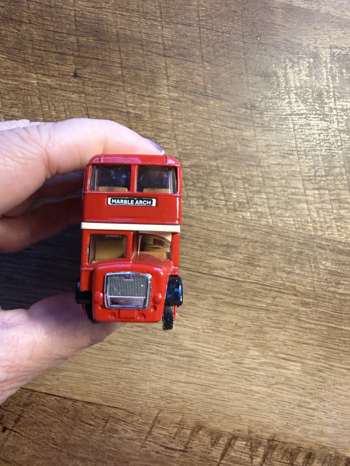 Harrods London Transport Bus Diecast 5″ Long 6 Marble arch