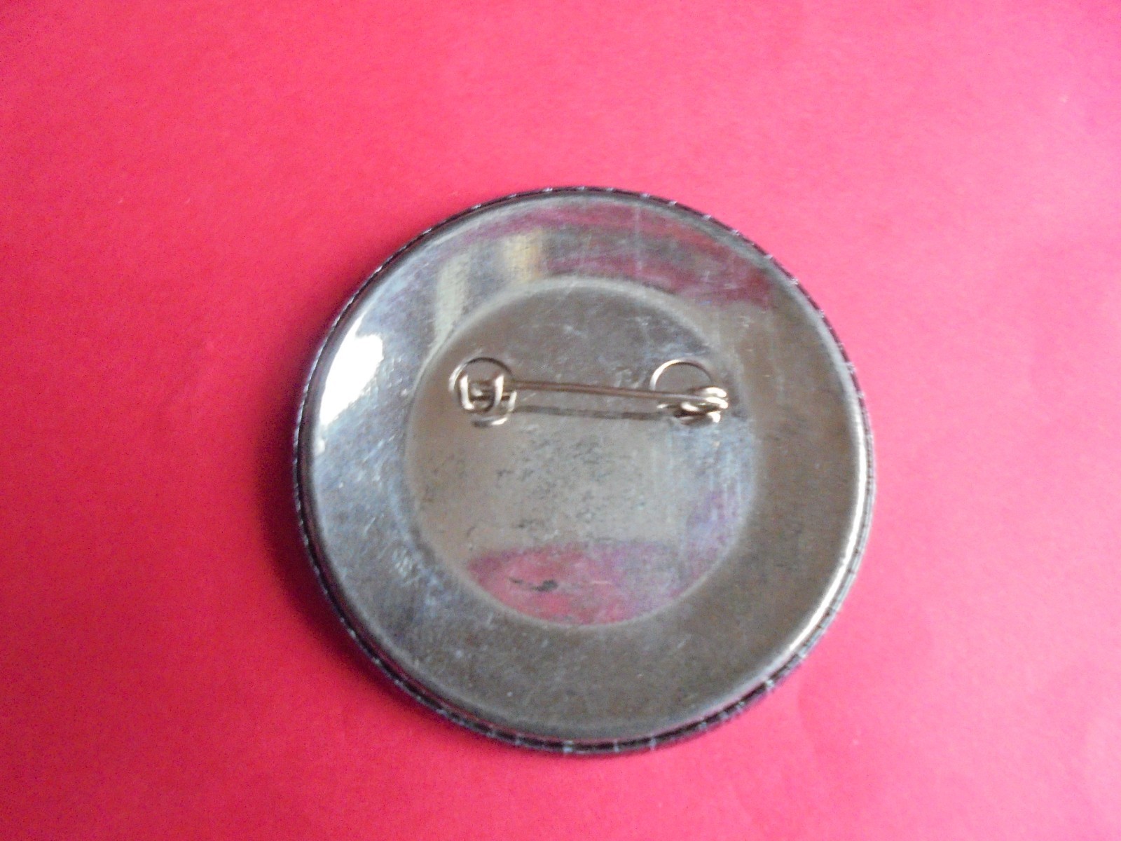 Cool Vintage Cleveleys Church Street Double Decker Bus Transportation Pinback