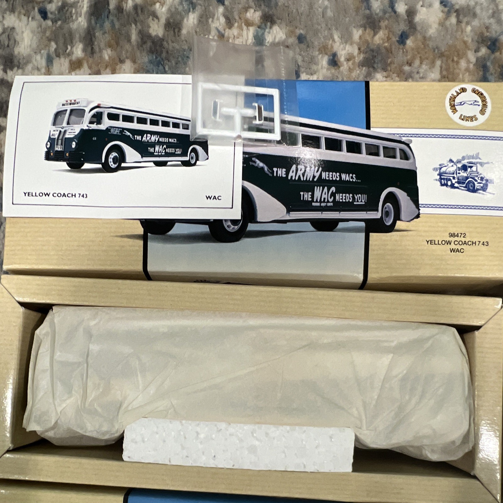 Corgi Vintage Buses USA Bundle 4 — WAC Army Champlain NJ Burlington New in Box