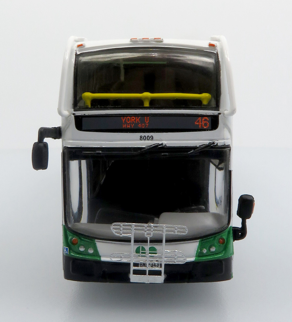 New Alexander Dennis Double Decker GO Transit Canada 1/87 Scale Iconic Replicas