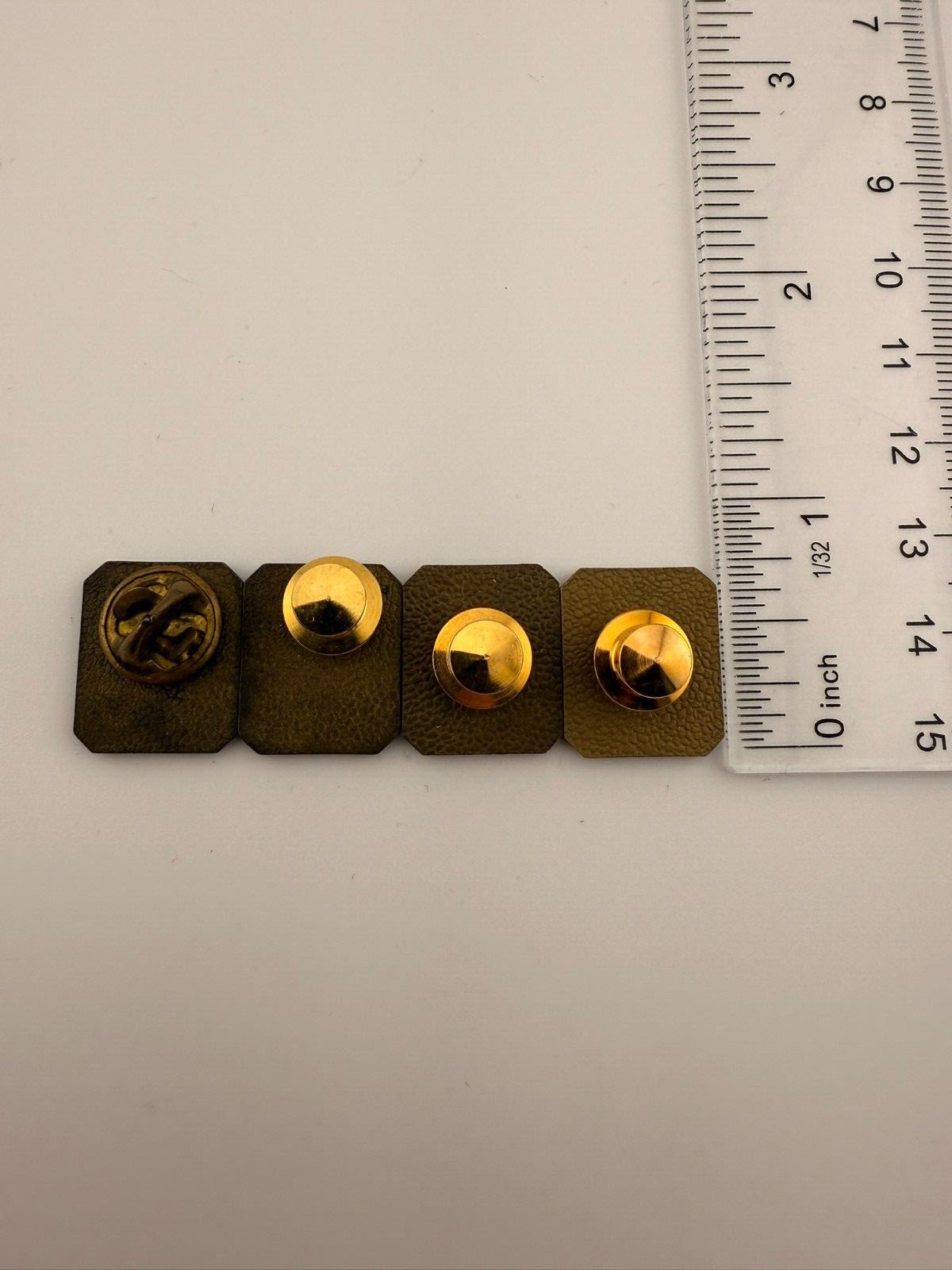 Vintage SCRTD Safety Award Pins – 1, 2, 3, + 4 Years – * See Full Description *