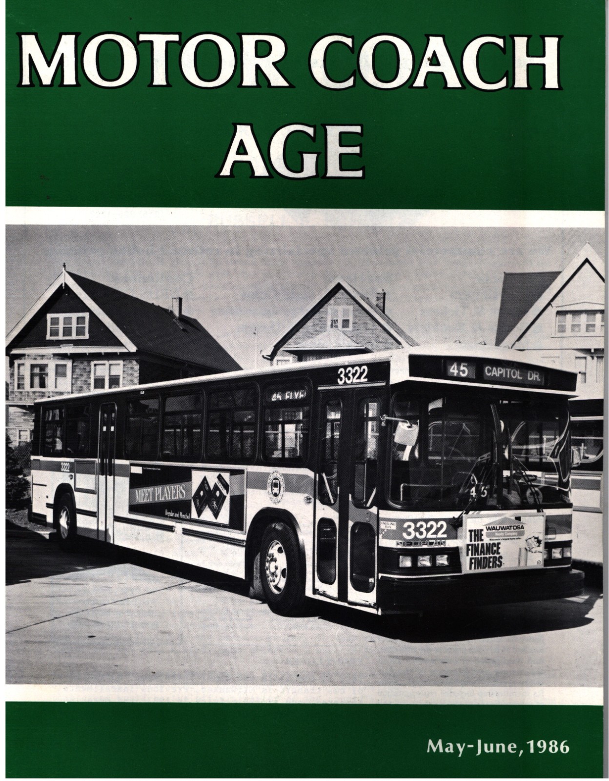 Milwaukee County Transit System 1975 to 1985 Bus History & Photos