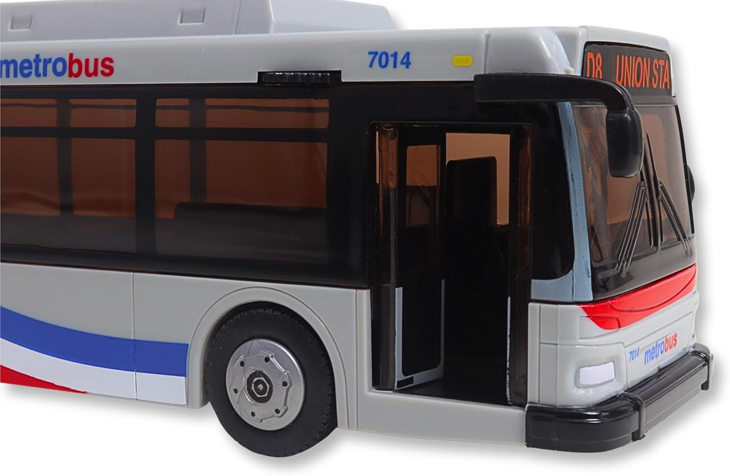 Toy Bus – Washington DC Metrobus – Officially Licensed Friction Powered City Bus