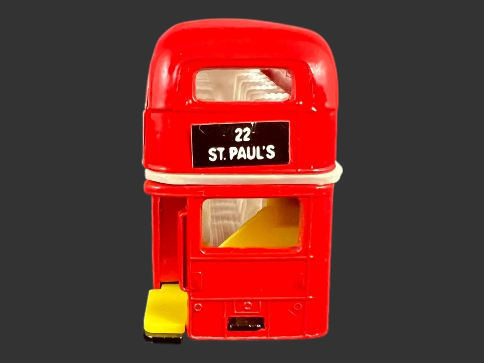 Vintage Playart Double Decker Bus 22 St. Paul’s London Is The Ace Place