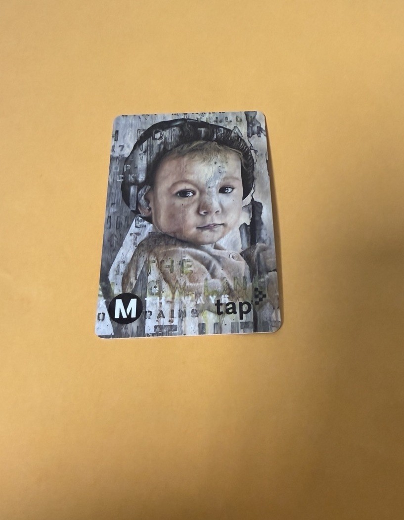 L.A Metro Tap Card – Wall Of Concrete 2022 Art By Kristina Ambriz