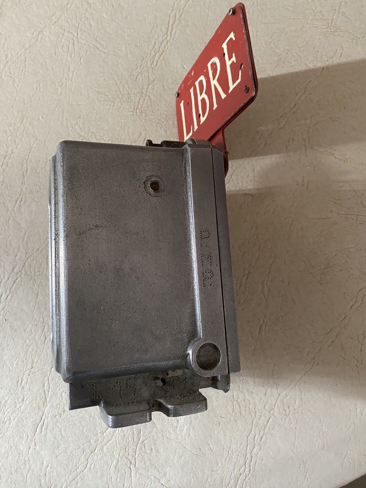 VINTAGE TAXI-BB FARE METER FRENCH TAXIMETRE NICE ANTIQUE WORKING CONDITIONS
