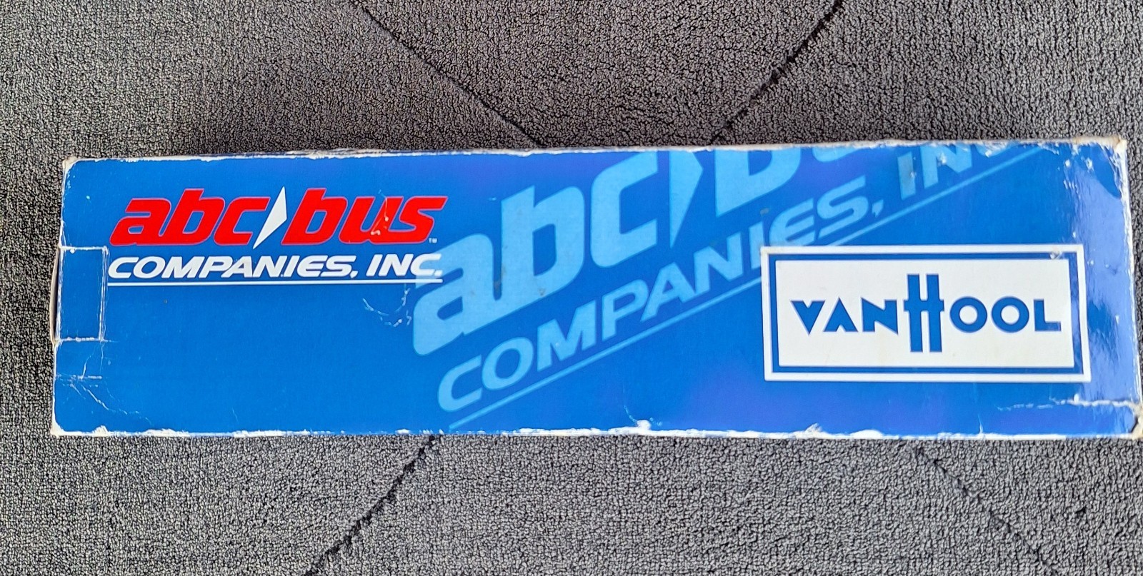 Vintage ABC / Bus Companies Inc. Vanhool Promo Bank New In Box 11″