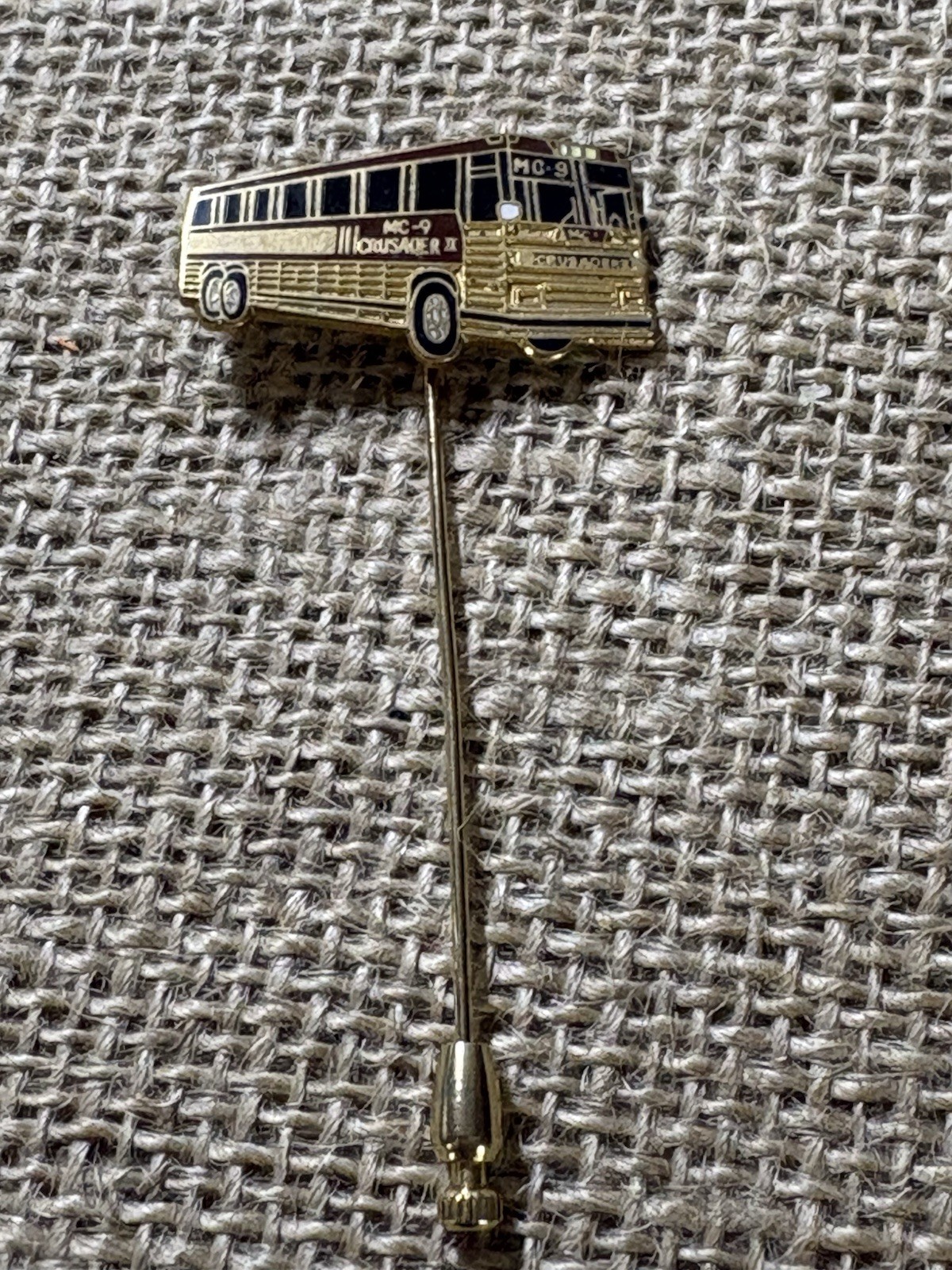 MCI Motor Coach Industries MC-9 Crusader II Enamel Lapel straight Pin
