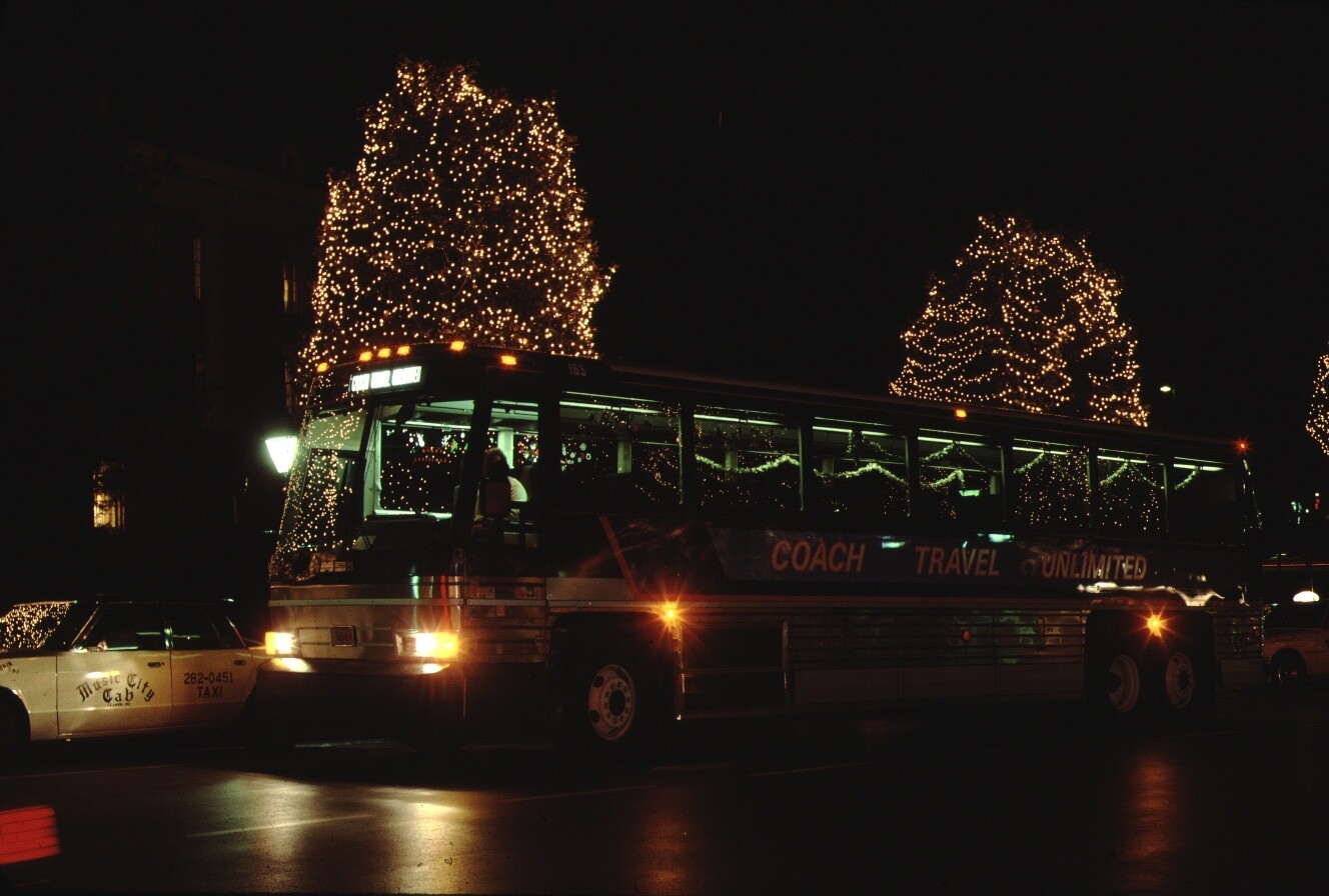 A lot of 5 MCI Bus Kodachrome original Kodak Slides