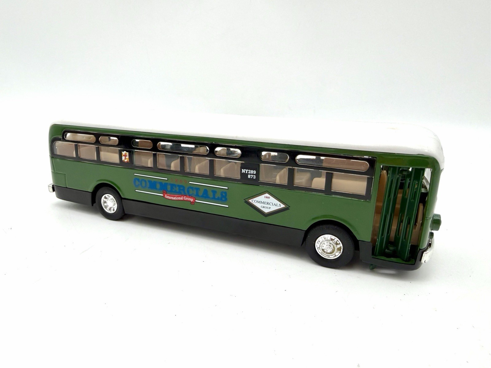 Sunnyside Route Master Bus Friction Toy Western Castle Doors Work