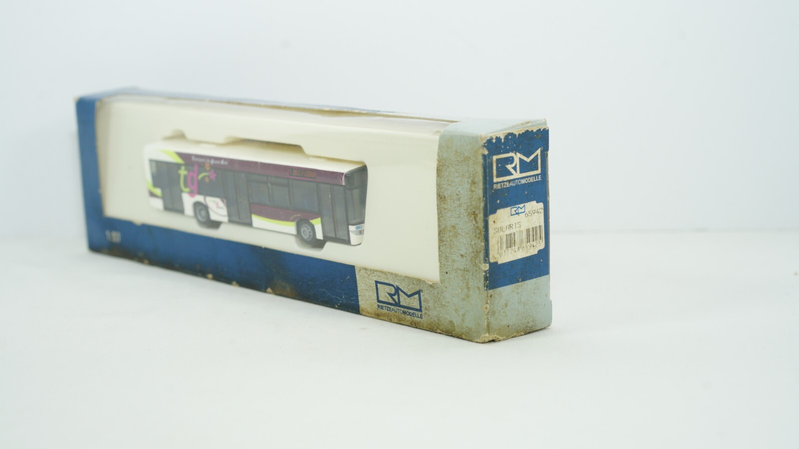Rietze Modelle HO 1/87 Solaris Grand Dole Bus Item 65942 Junk Box B53
