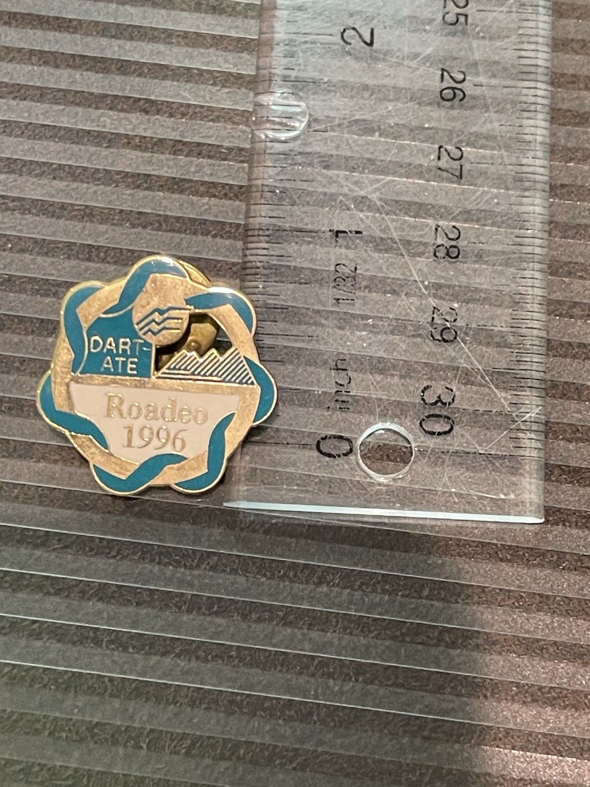 Local 1338 / ATE Bus Roadeo collectible lapel pin Year 1996