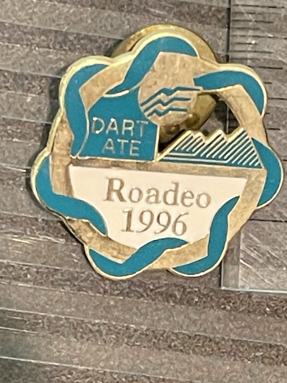 Local 1338 / ATE Bus Roadeo collectible lapel pin Year 1996