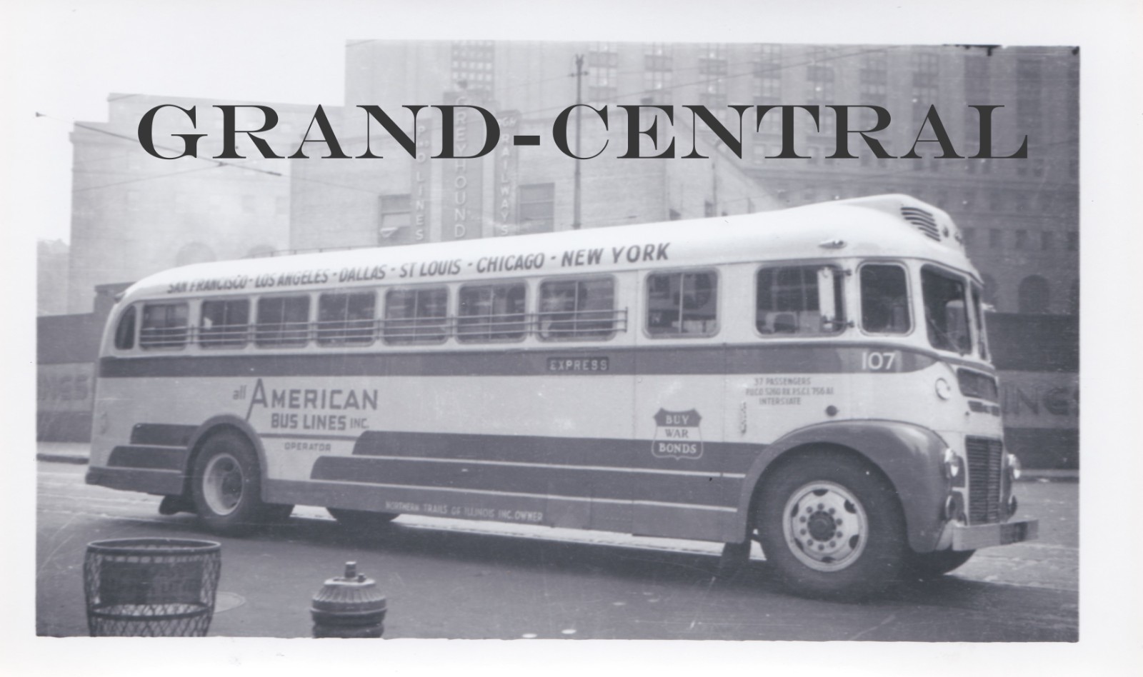 ALL AMERICAN BUS LINES INC CHARTER COACH BUS PHOTO #107