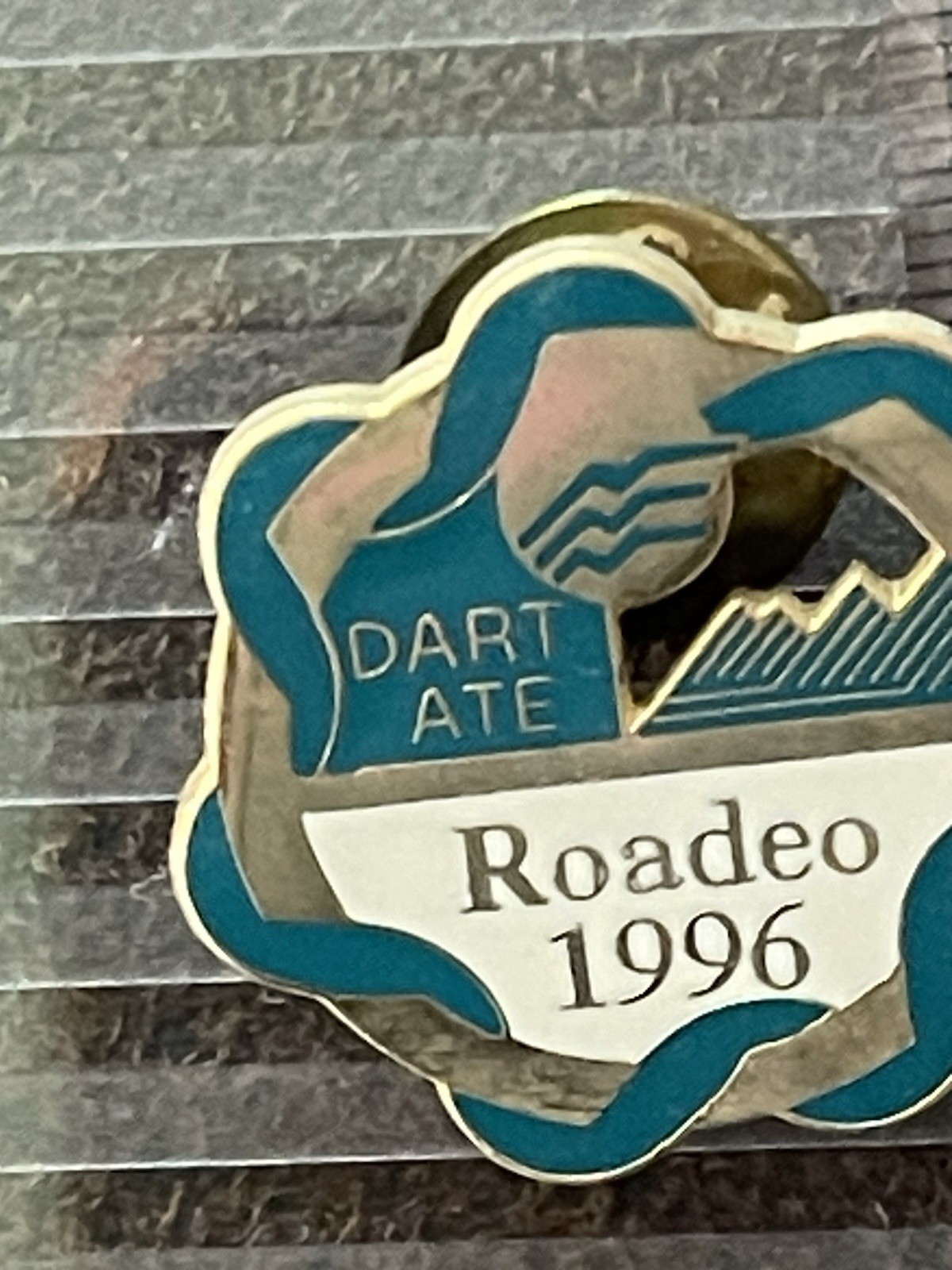 Local 1338 / ATE Bus Roadeo collectible lapel pin Year 1996