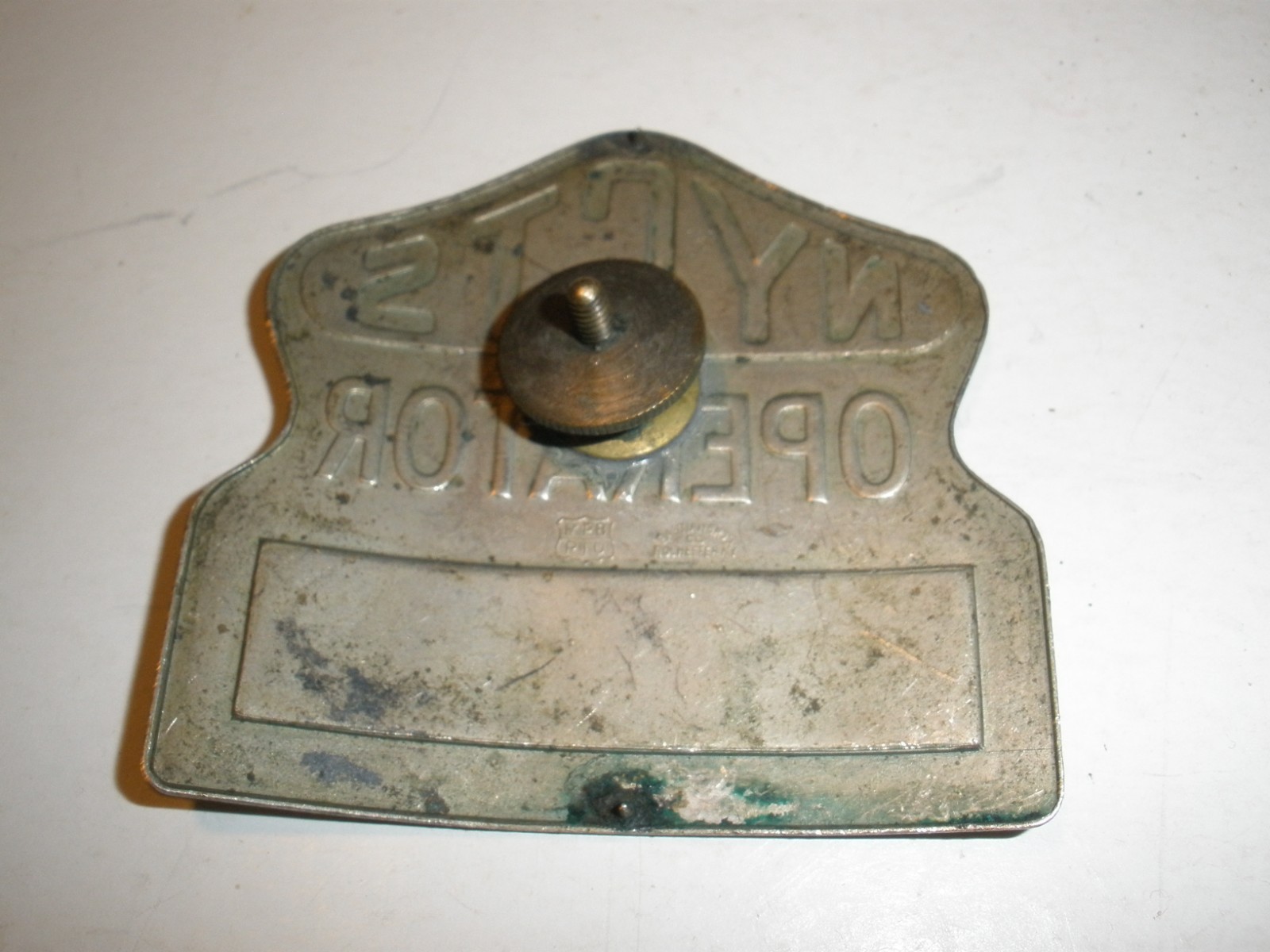 Vintage New York City Transit System Operator Badge (NYCTS) 40552 (SU163)