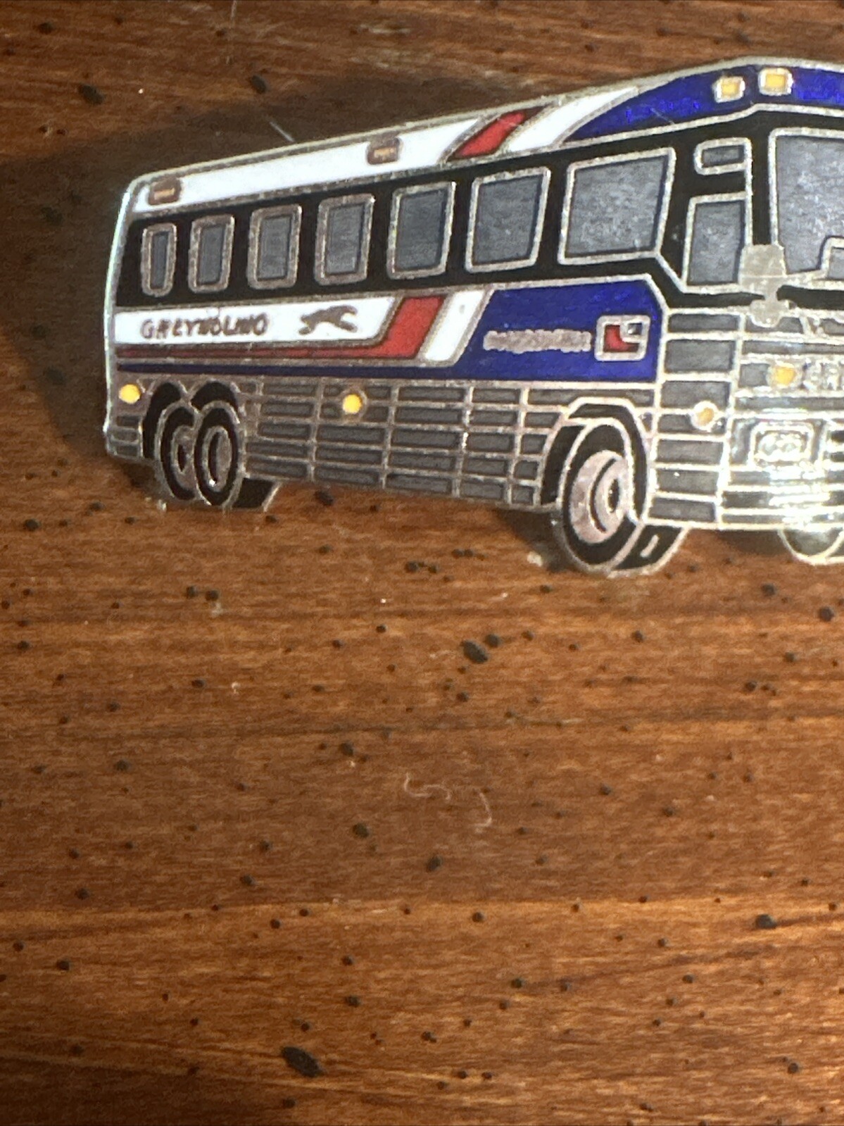 Greyhound Bus Lapel Pin