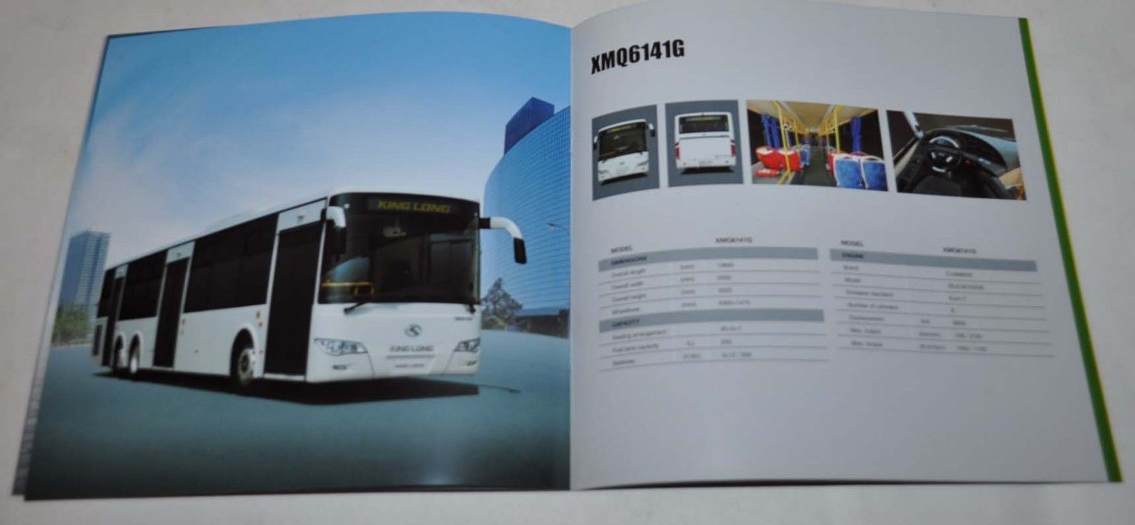 King Long Bus & Coach for Europe China Brochure Prospekt