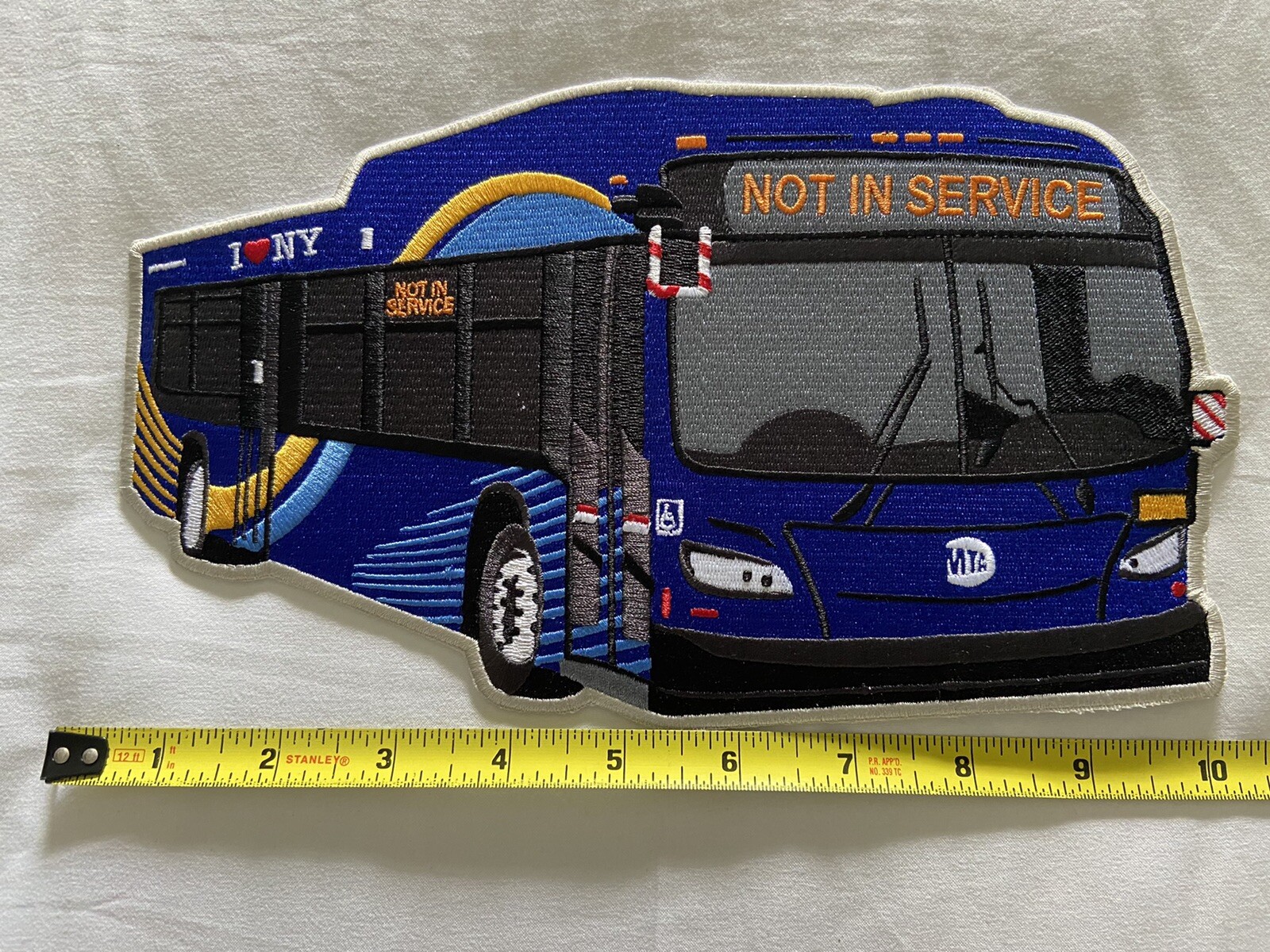 MTA NYCT New Flyer LARGE patch