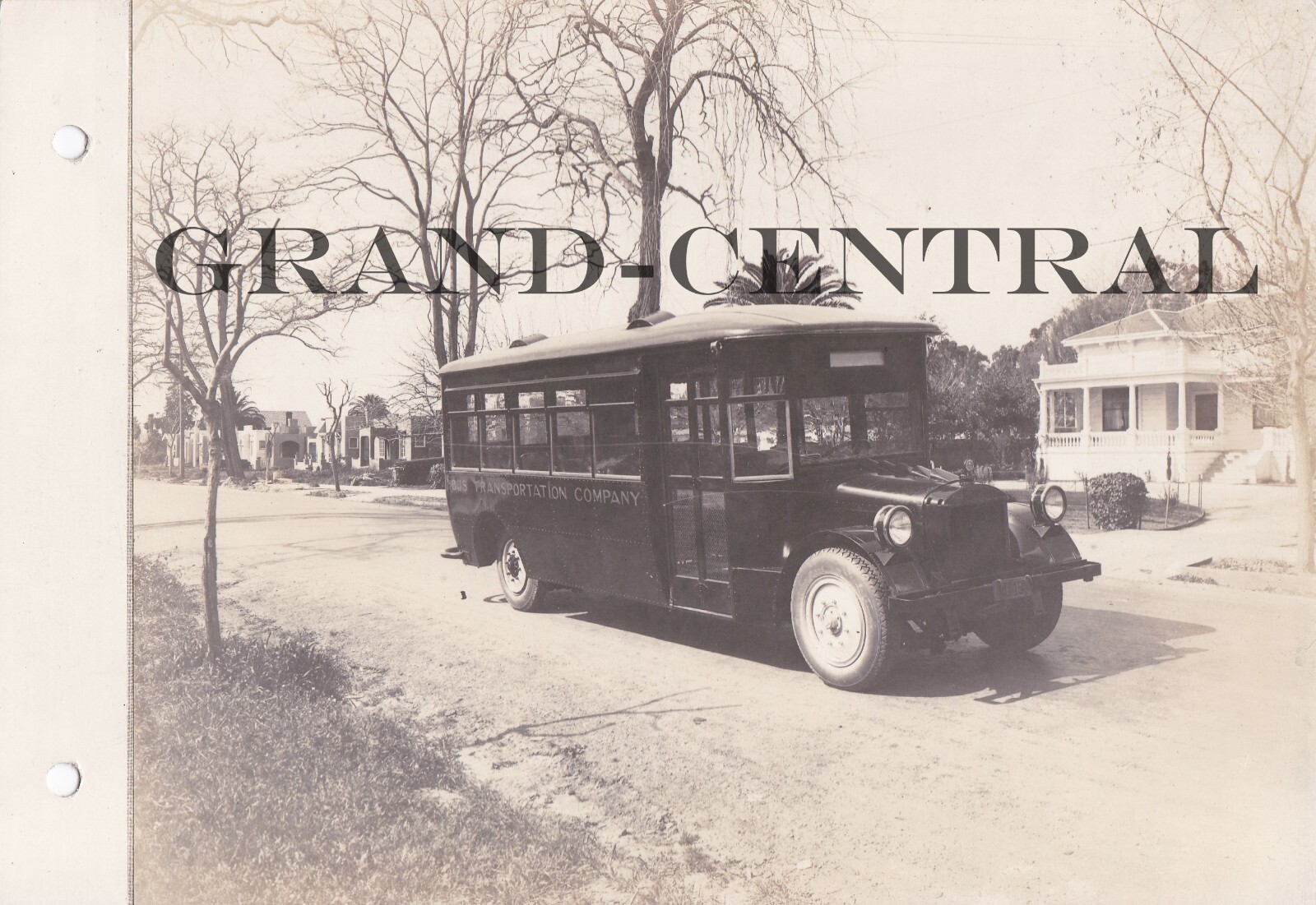 ORIGINAL FAGEOL SAFETY COACH BUS PHOTO FAGEOL MOTORS COMPANY