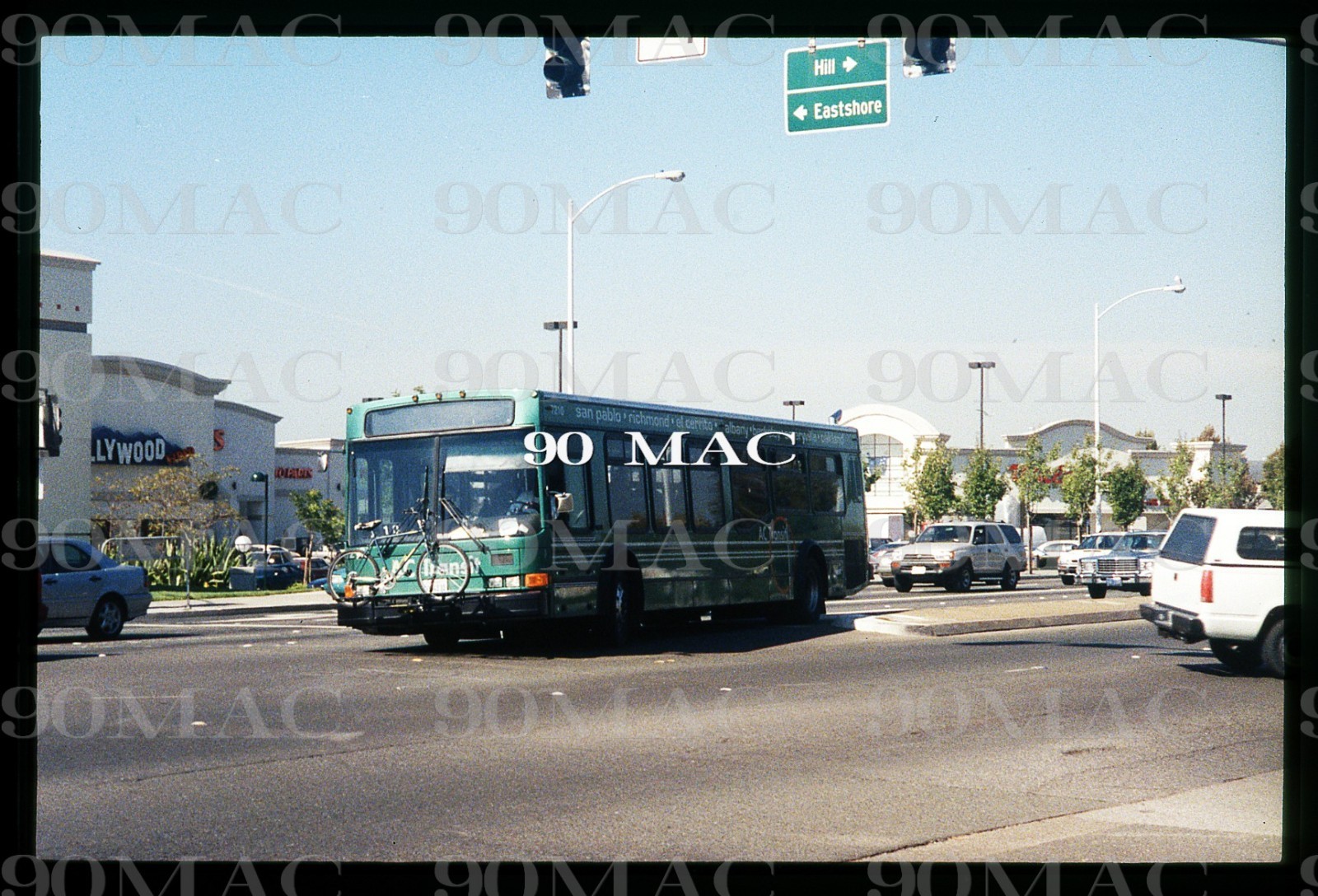 ACT. NABI BUS #7210. Original Slide. Oakland (CA) 2002.