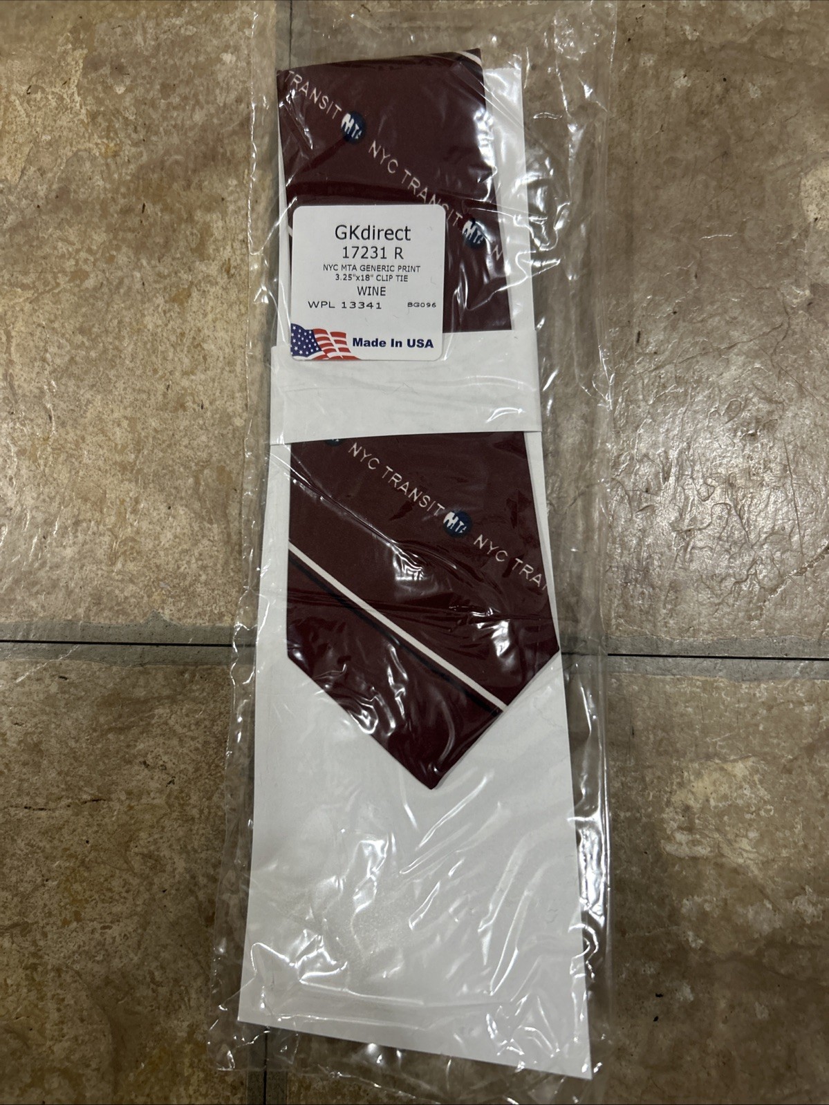 Vintage NYC TRANSIT/MTA BUS TIE