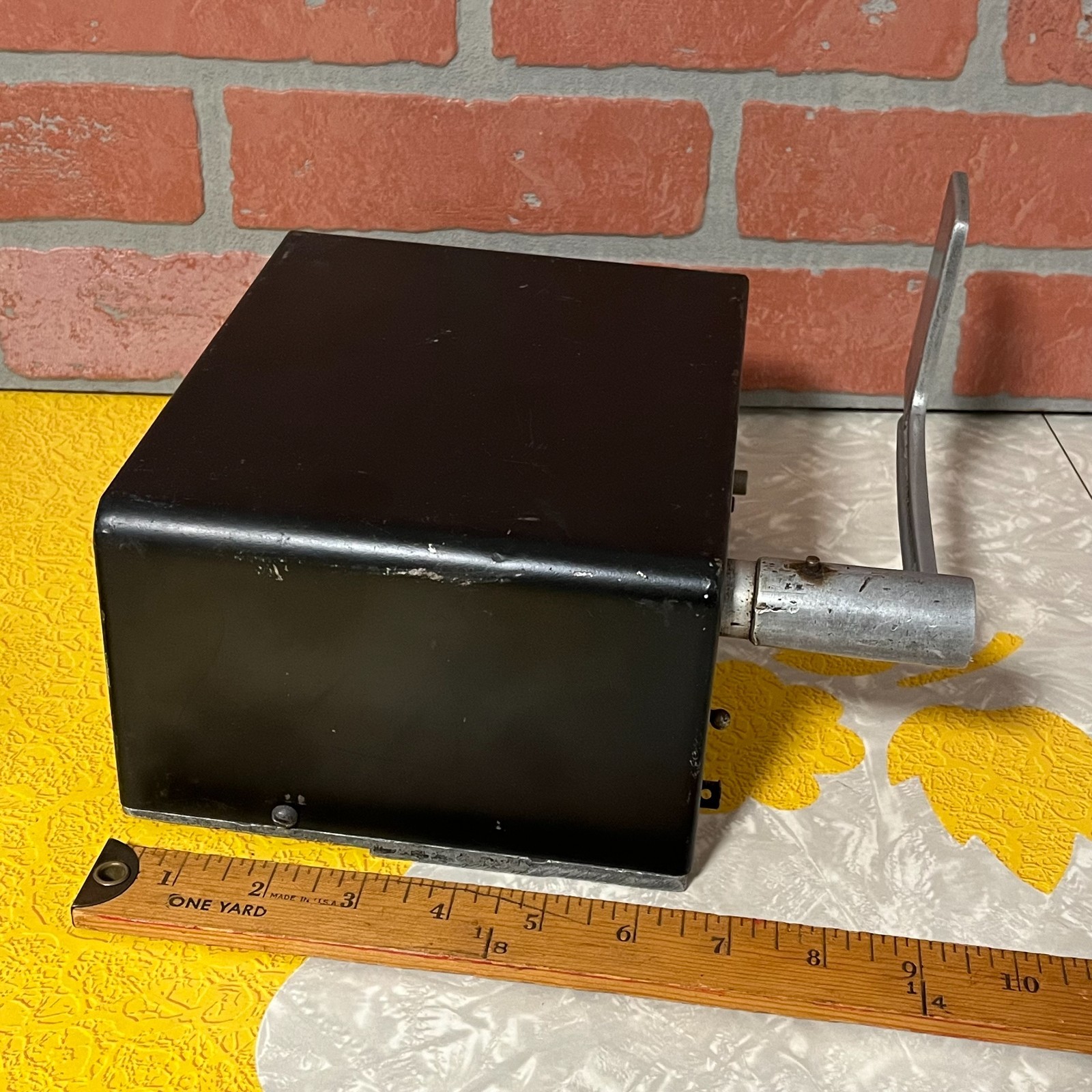 Vintage NYC Taxi Fare Meter Rockwell Mfg Co. Ohmer 1960s Era New York City Cab