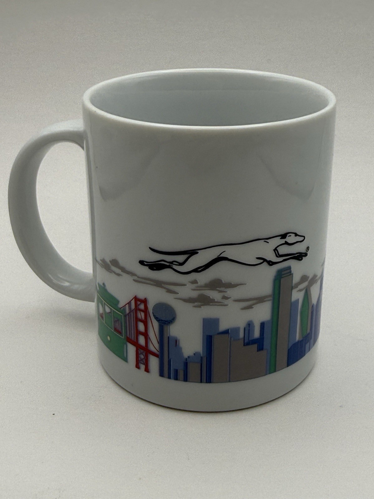 Vintage Limited Edition Greyhound Lines Bus Mug Cup HTF 1993