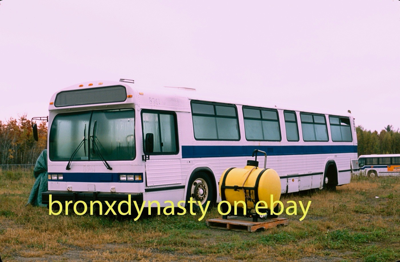 Fredericton NB Transit Classic 8961 Original Fujichrome Bus Slide 2015