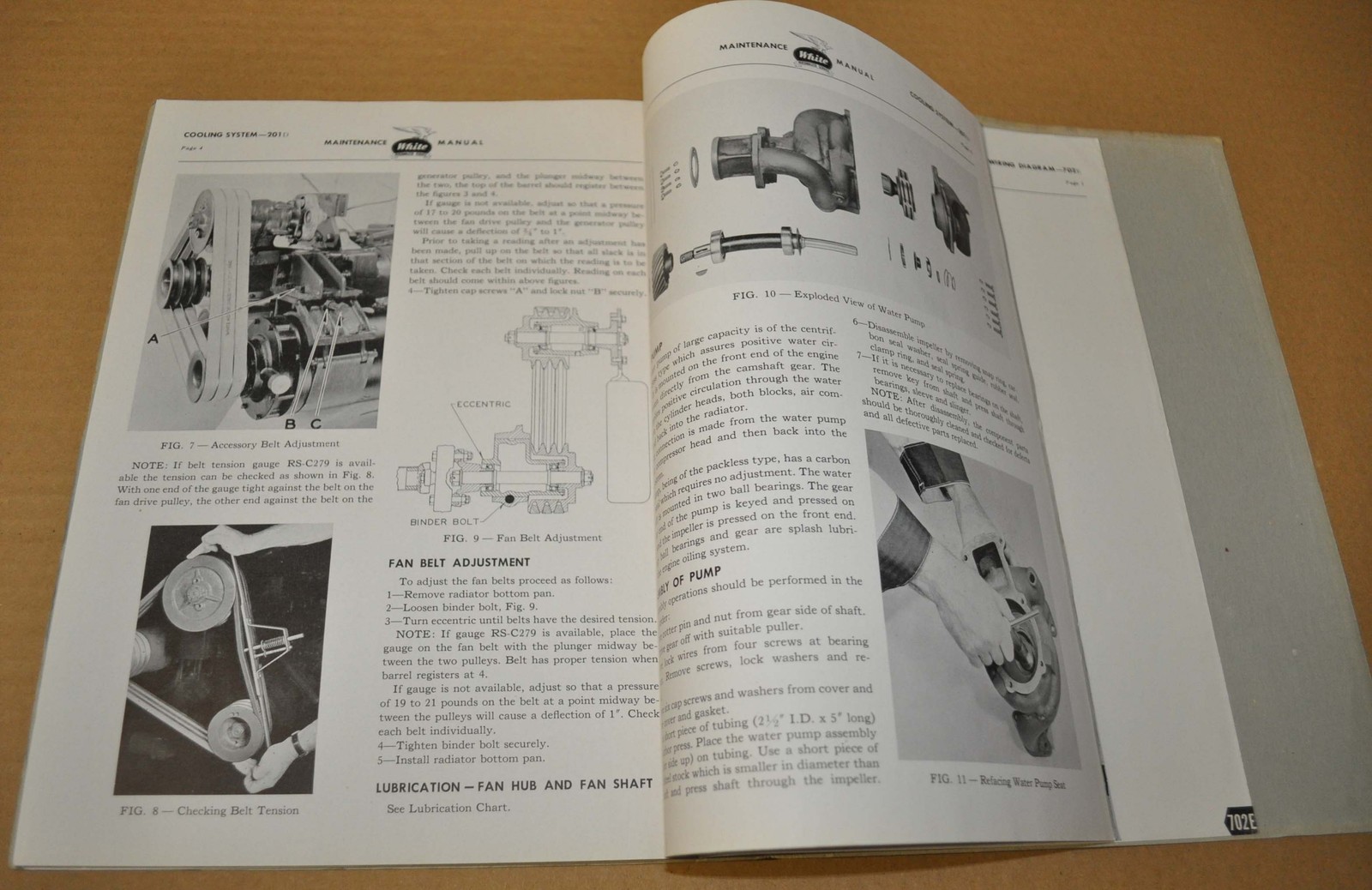 1945 White Bus Models 786 788 798 Maintenance Manual Brochure Book