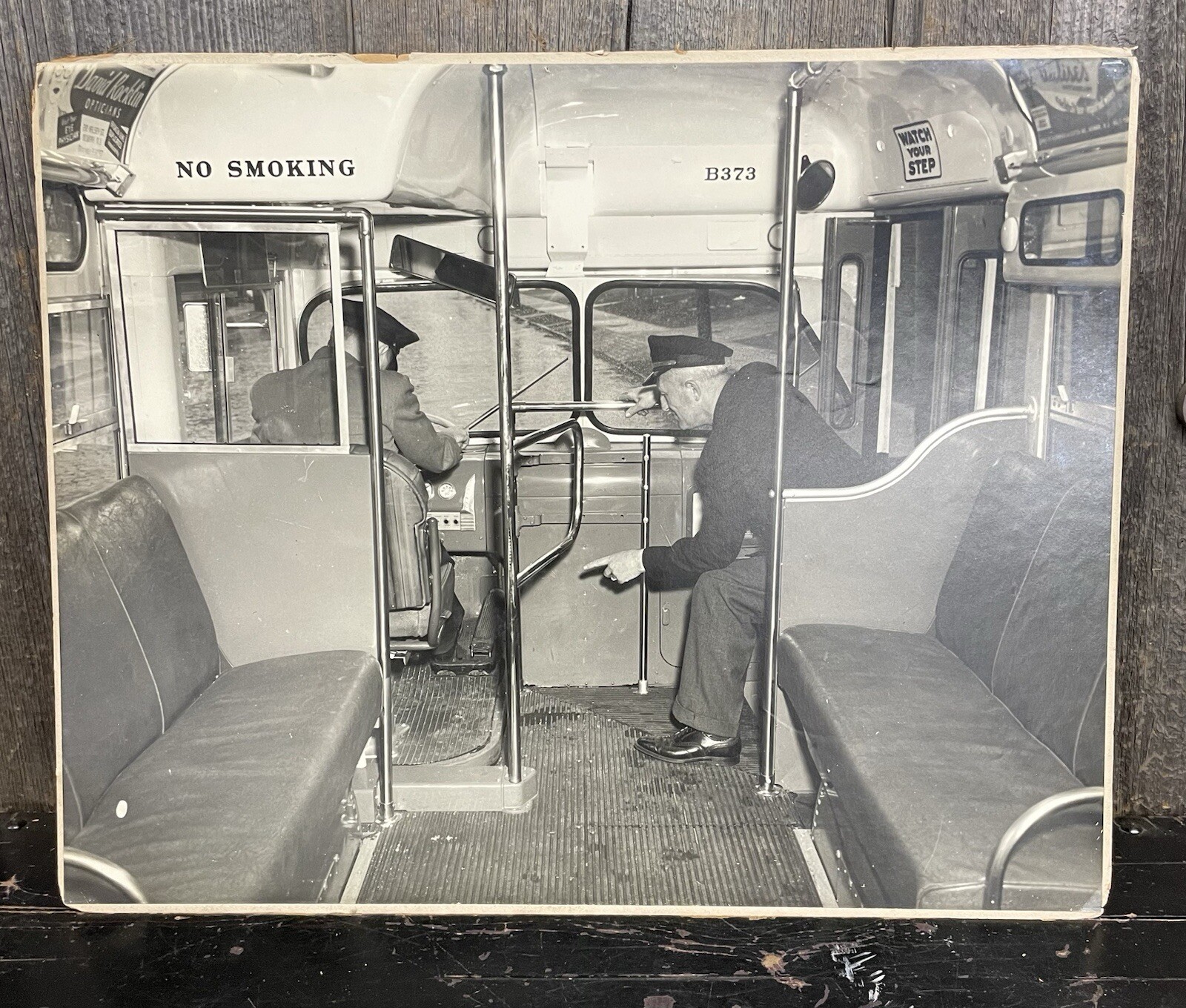 Vintage 40s New Jersey Bus Driver Training School Promo Large Scale Photo 10/13