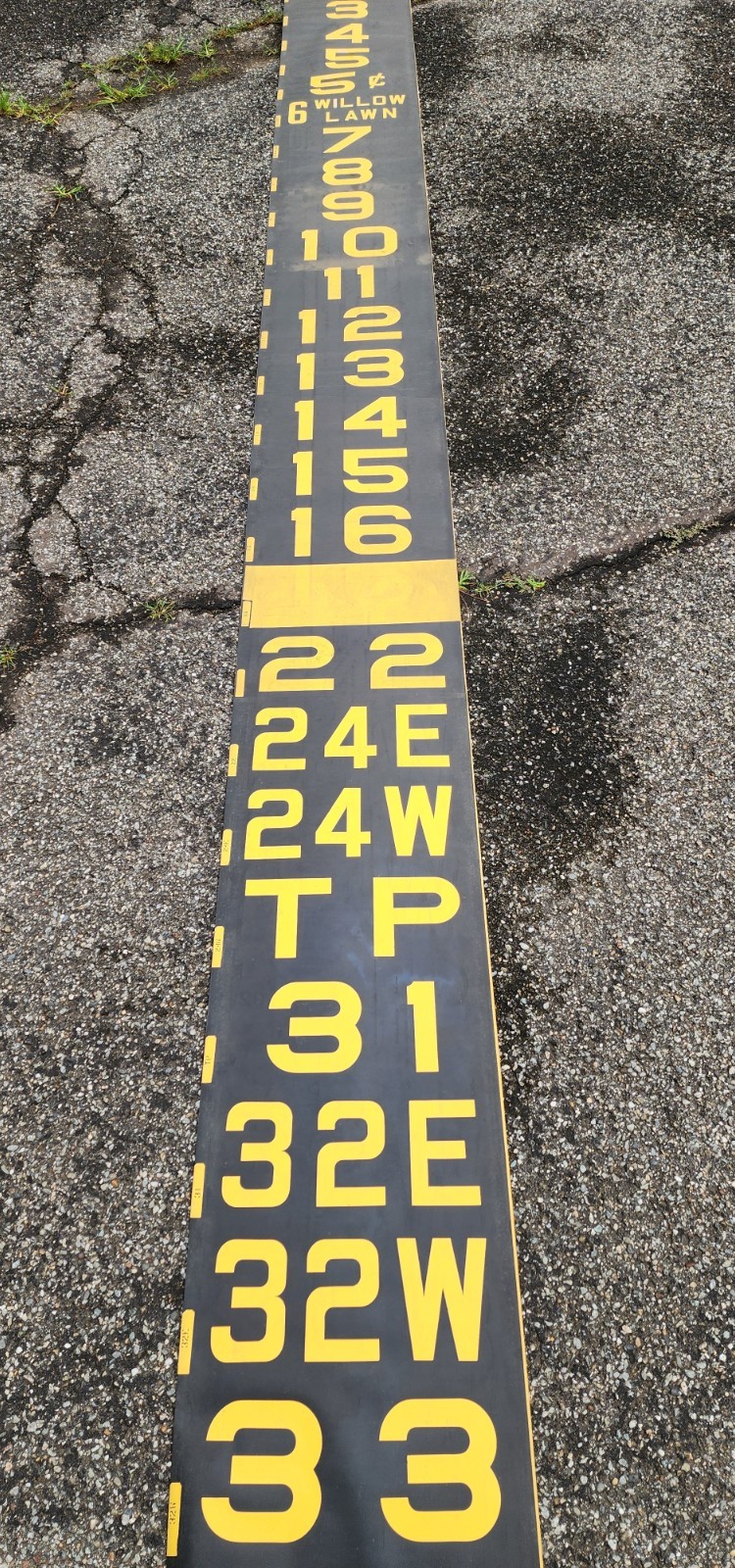 VINTAGE THE GREATER RICHMOND TRANSIT CO. GRTC VTC BUS ROLL SIGN VIRGINIA VA