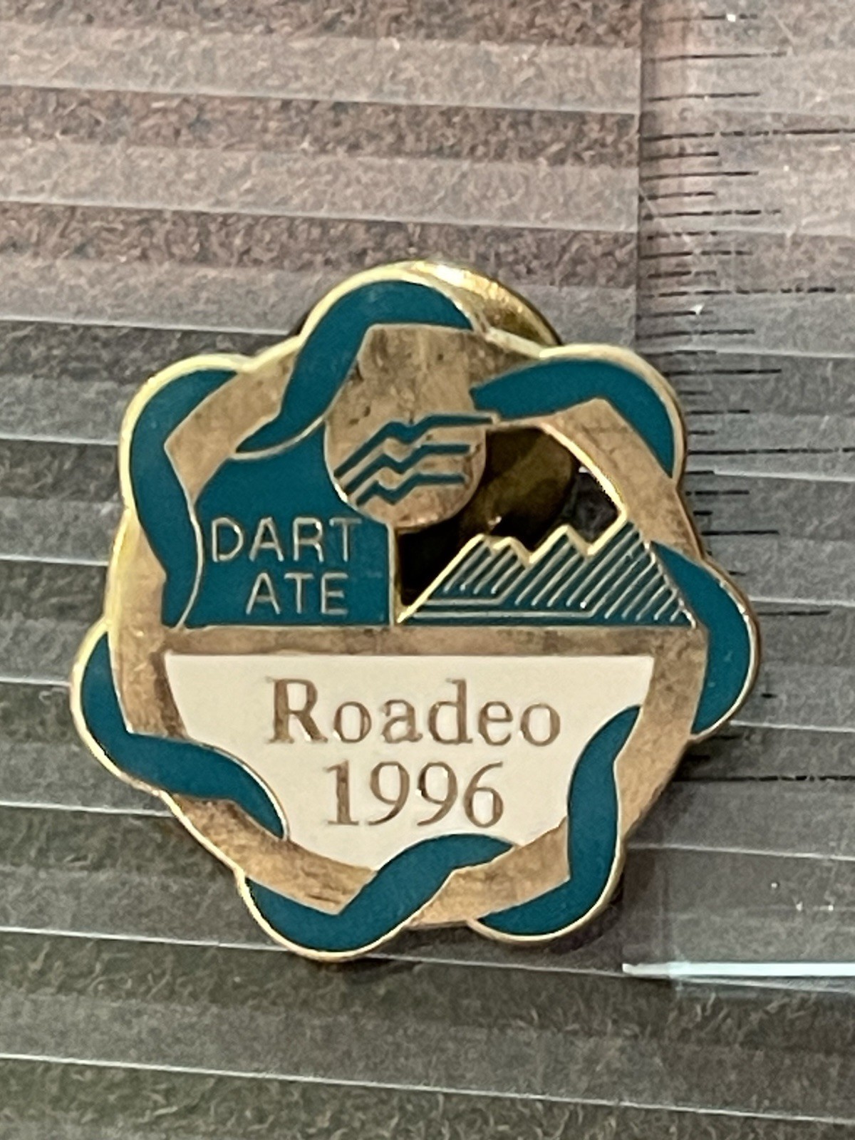 Local 1338 / ATE Bus Roadeo collectible lapel pin Year 1996