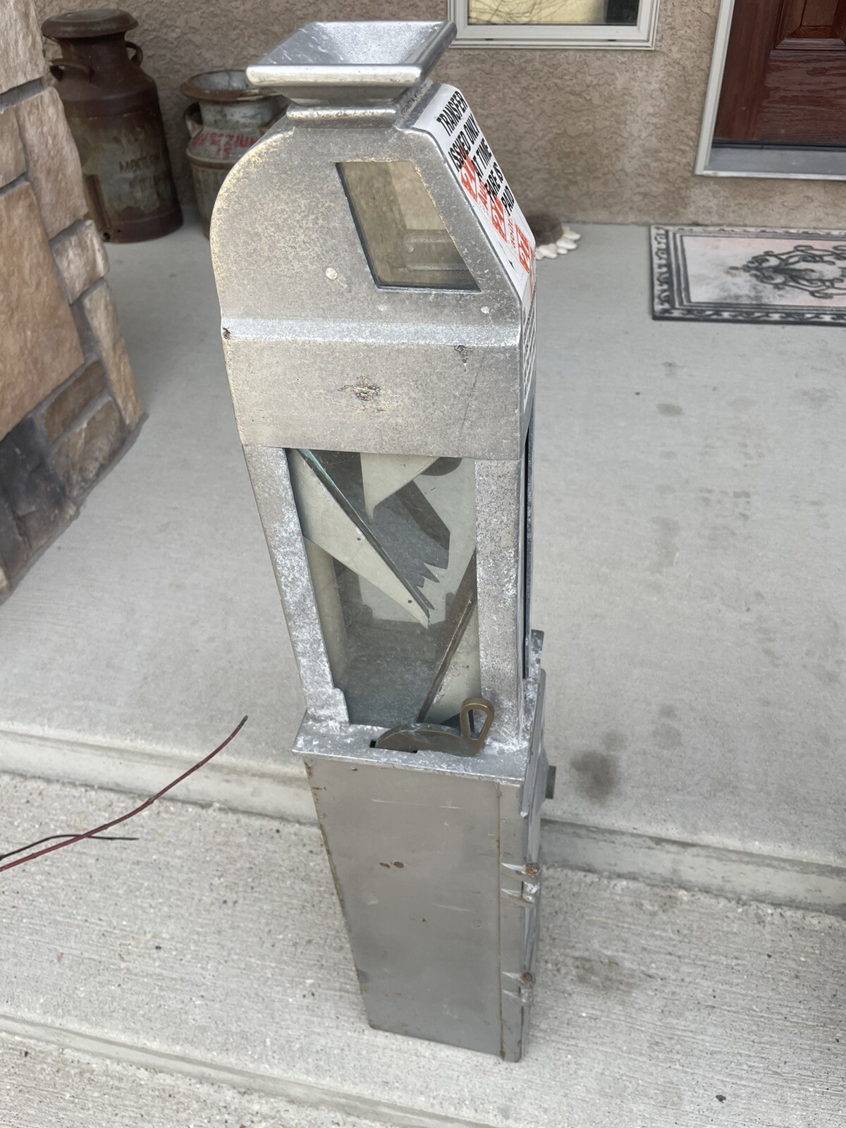 Vintage Trolley Transit Bus Fare Box Cleveland Fare box