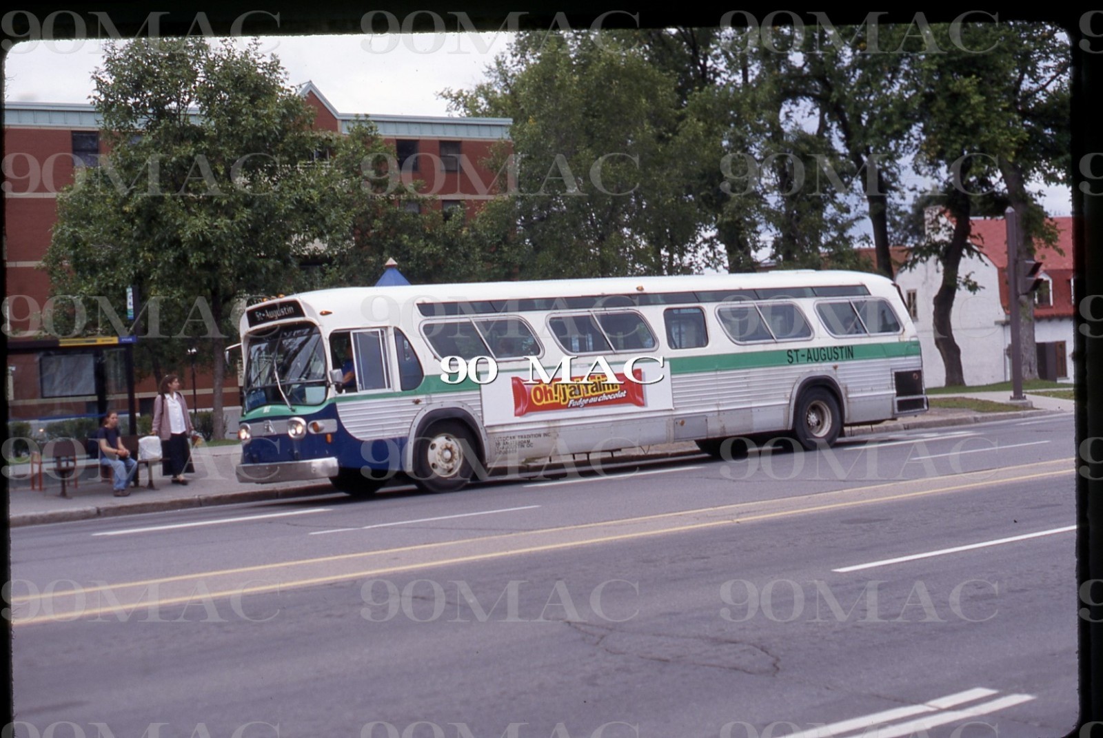 RTC-ST. AUGUSTIN (QC). GMDD BUS #903. Original Slide 1998.