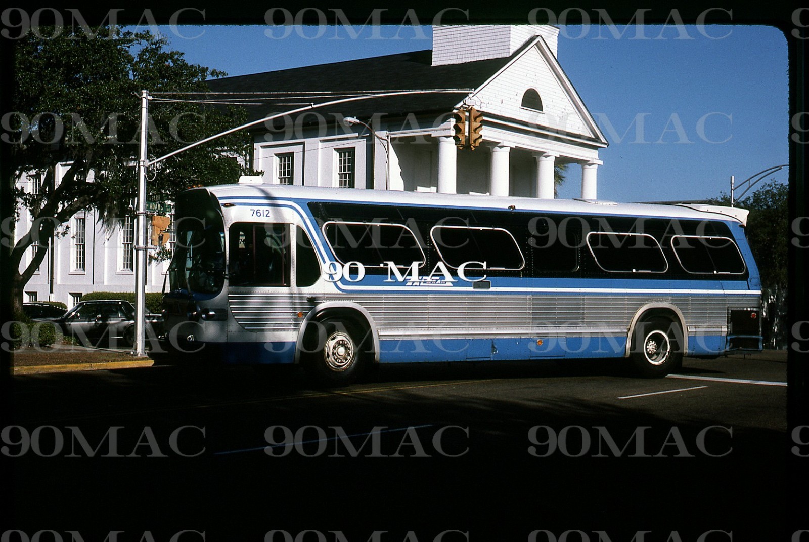 TALTRAN. GM COACH BUS #7612. Tallahassee (FL). Original Slide 1984.
